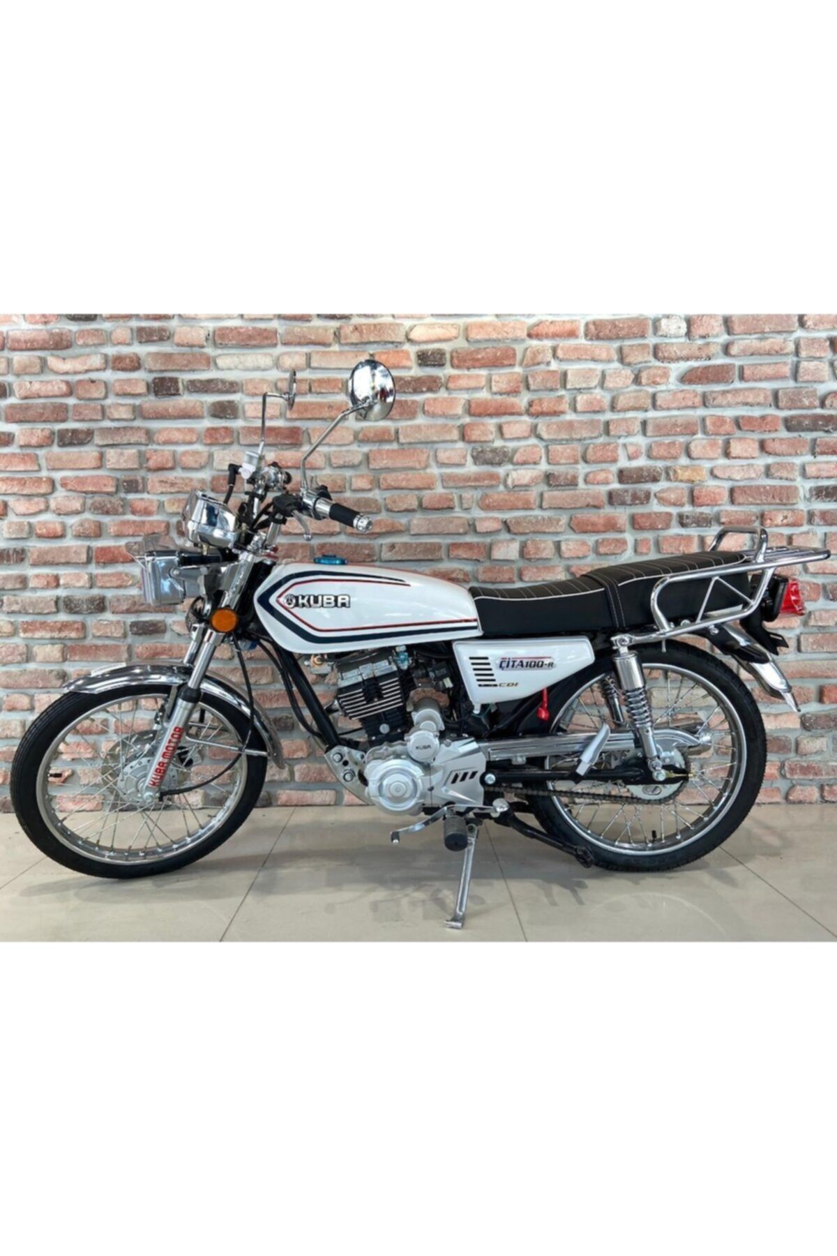 Kuba Çita 100-r Motorsiklet Beyaz