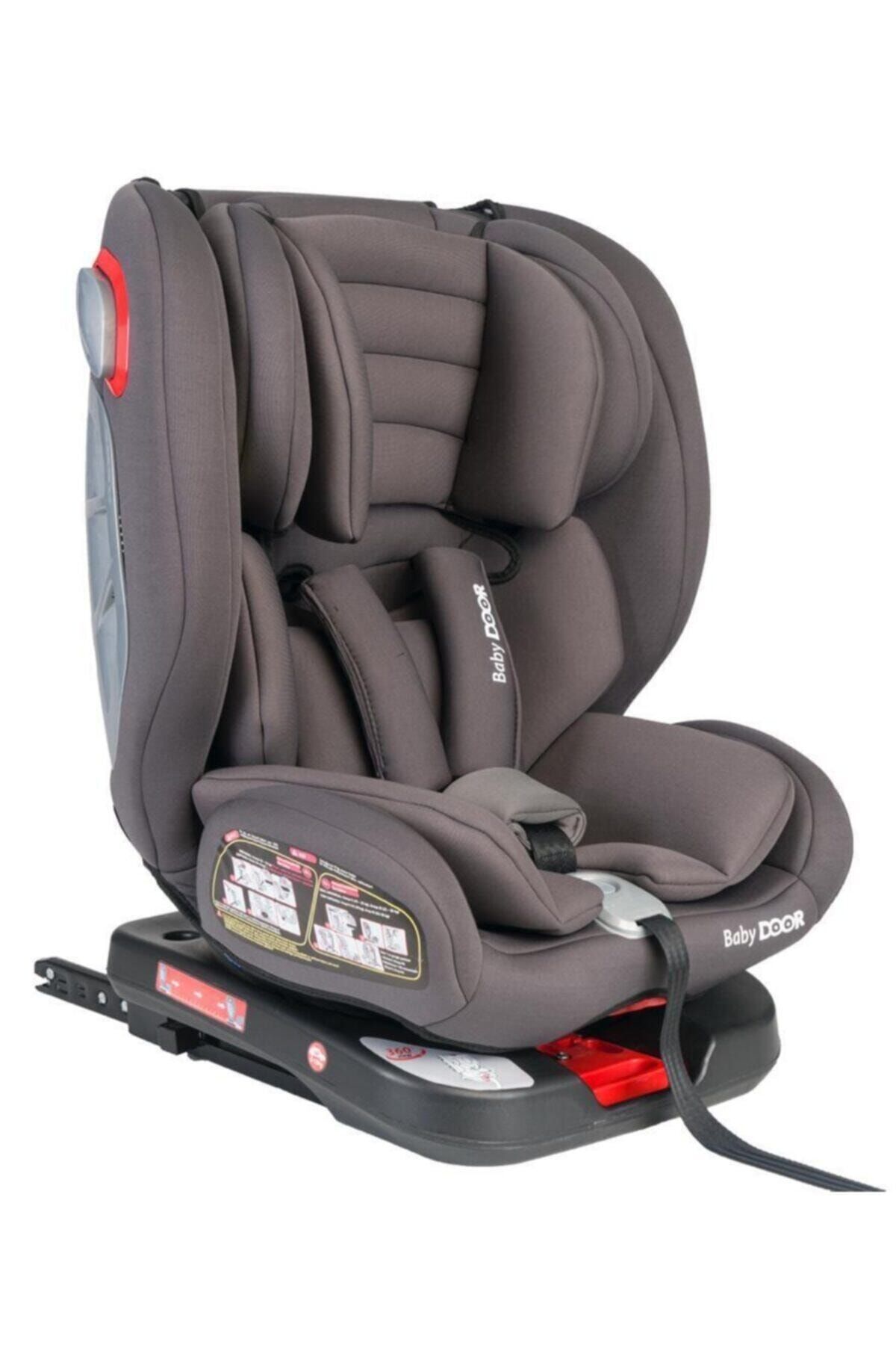 ugurbocegicocukdunyası Babydoor Airfox 0-36 Kg Isofix'li Oto Koltuğu 360° Dönebilen Gri