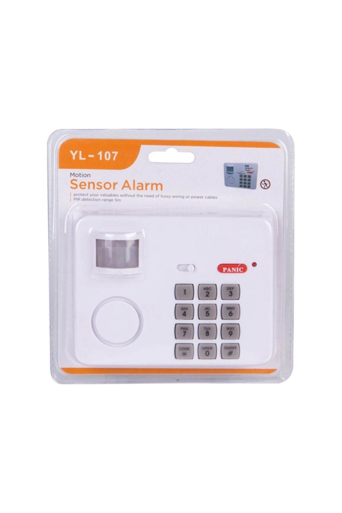 FM Motion Sensörlü Kapı Alarmı Yl-107 Pamir Satış