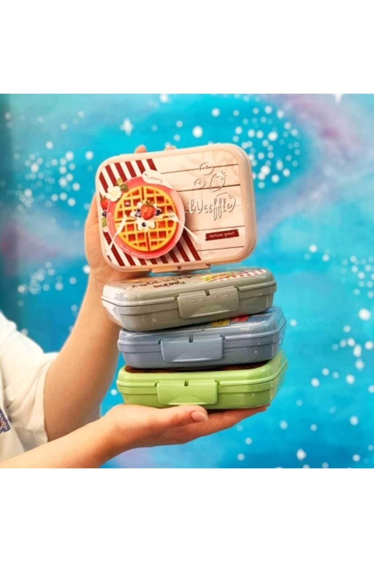 Minnoş Dükkan Yummy Lunch Box Beslenme Kutusu 600 Ml