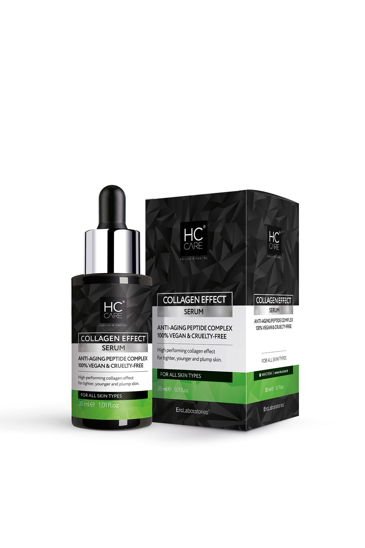 HC Care Collagen Effect Yaşlanma Karşıtı Vegan Serum - 30 Ml.
