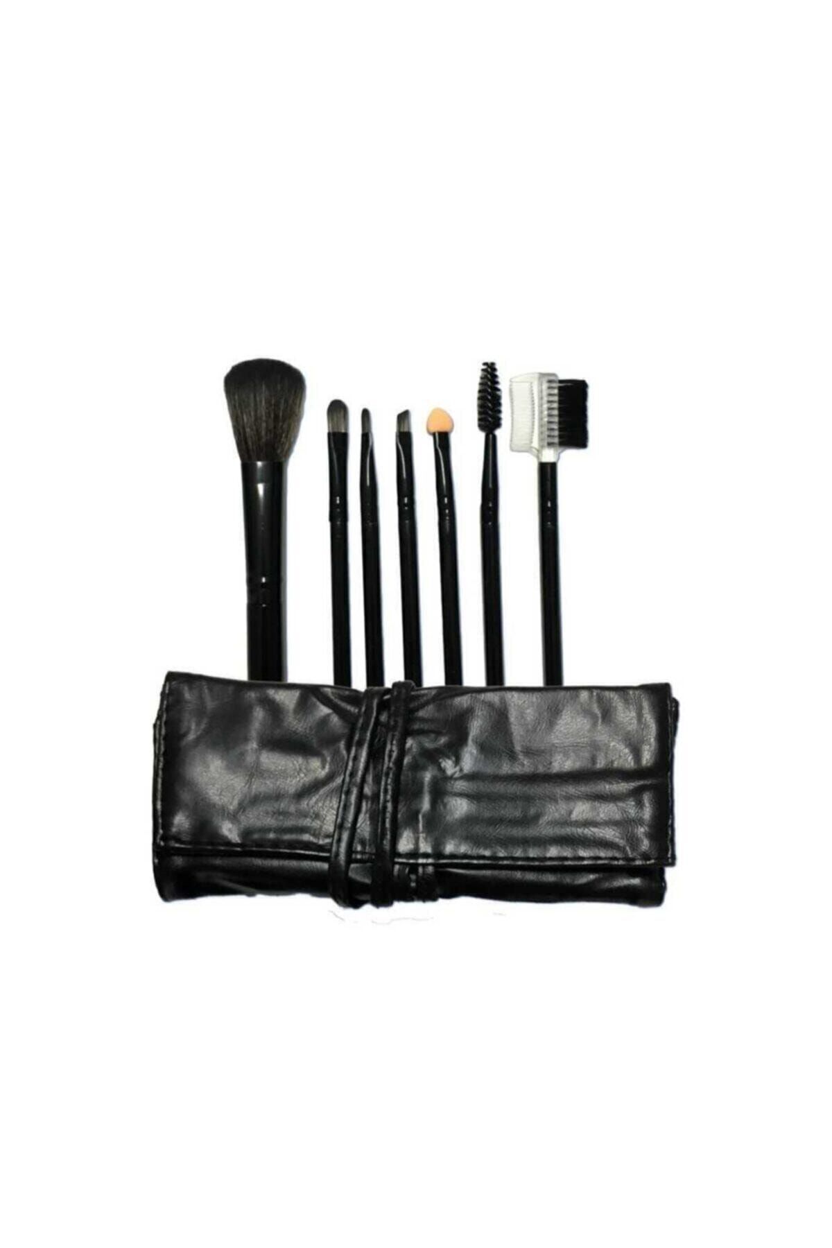 Makeuptime 7’li Deri Çantalı Fırça Seti 95647125321