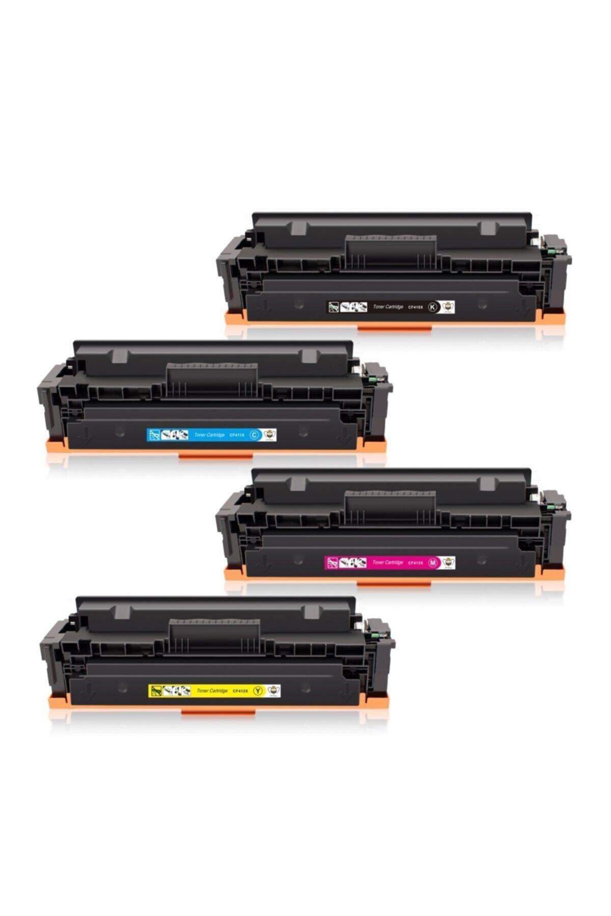 Toner Ofisi Hp Cf410x Muadil Toner 4'lü Set 410x