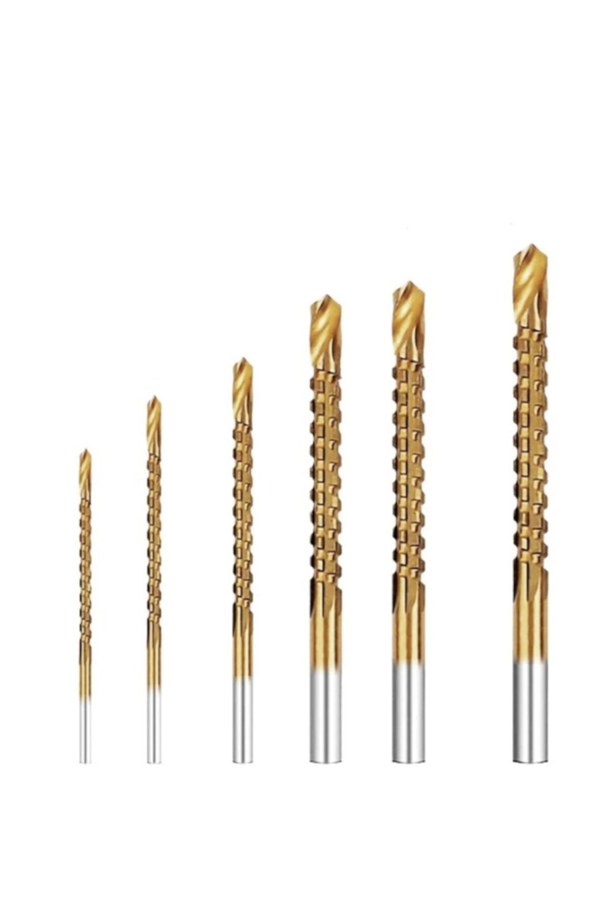 Modaadresiniz Delme Şekillendirme Kesme 3 ü Bir Arada Metal Ağaç Plastik Için Metrik Spiral Kobalt Matkap Uç Seti