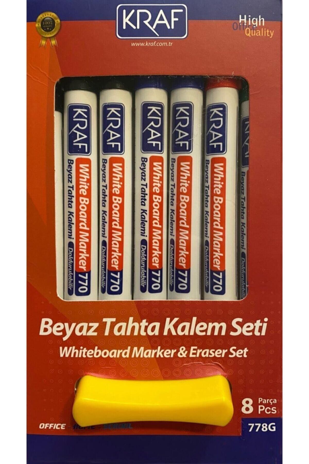 KRAF Tahta Kalemi Seti 8 Parça 778g