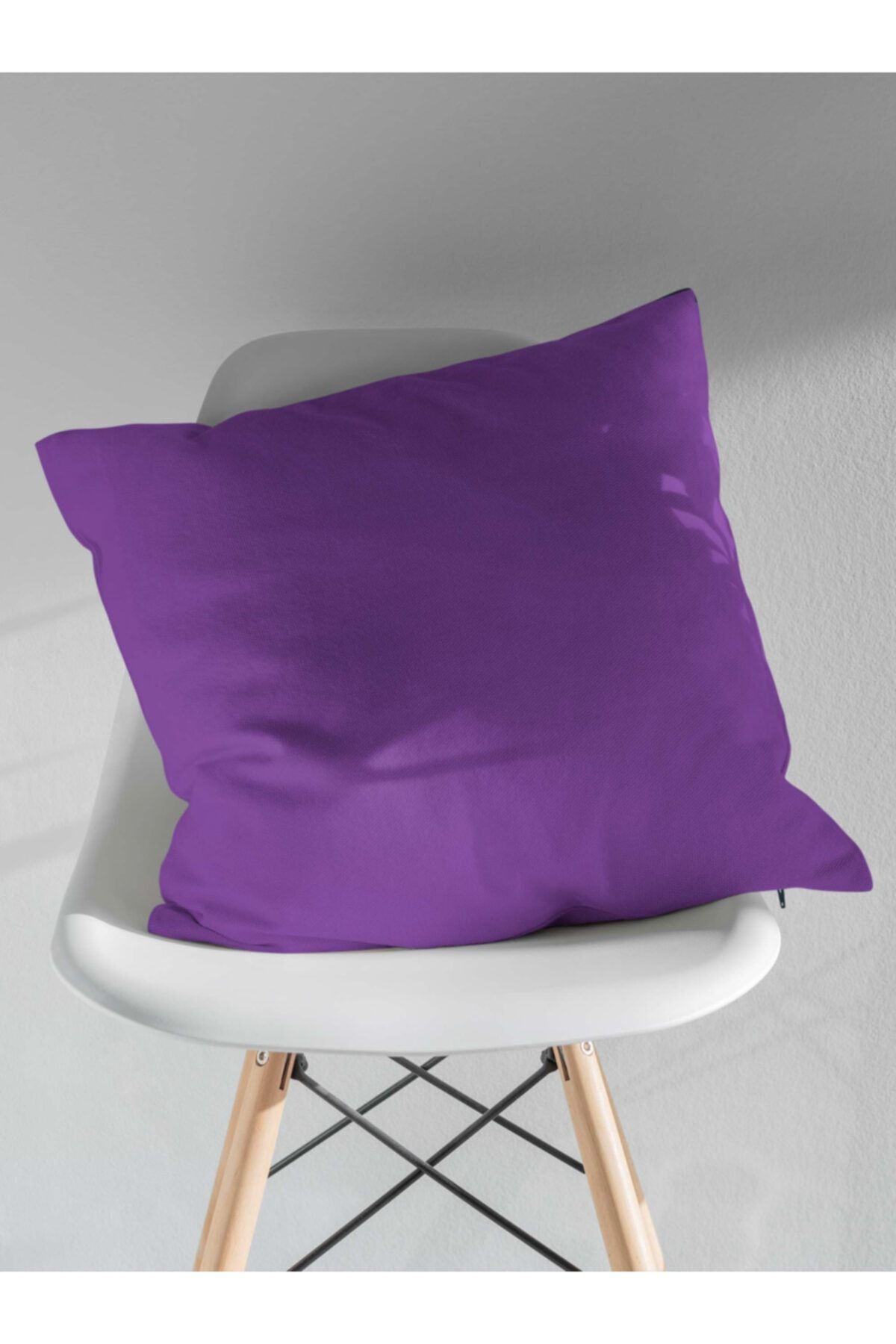 Perle Home Daily Series Menekşe Moru Rengi Kırlent Yastık Kılıfı