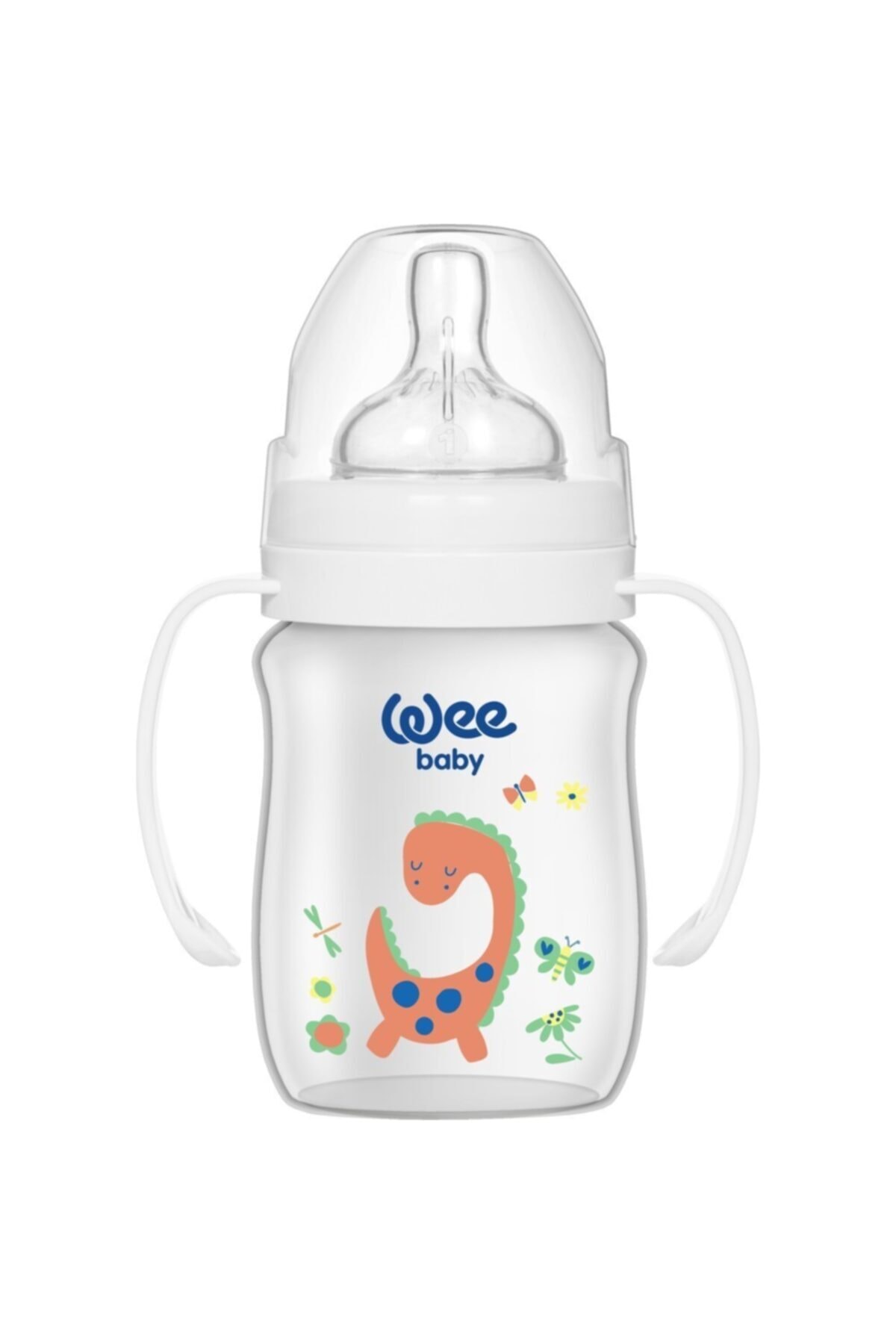 Wee Baby Prime Wee Baby Kulplu Pp Biberon 150 Ml - Beyaz