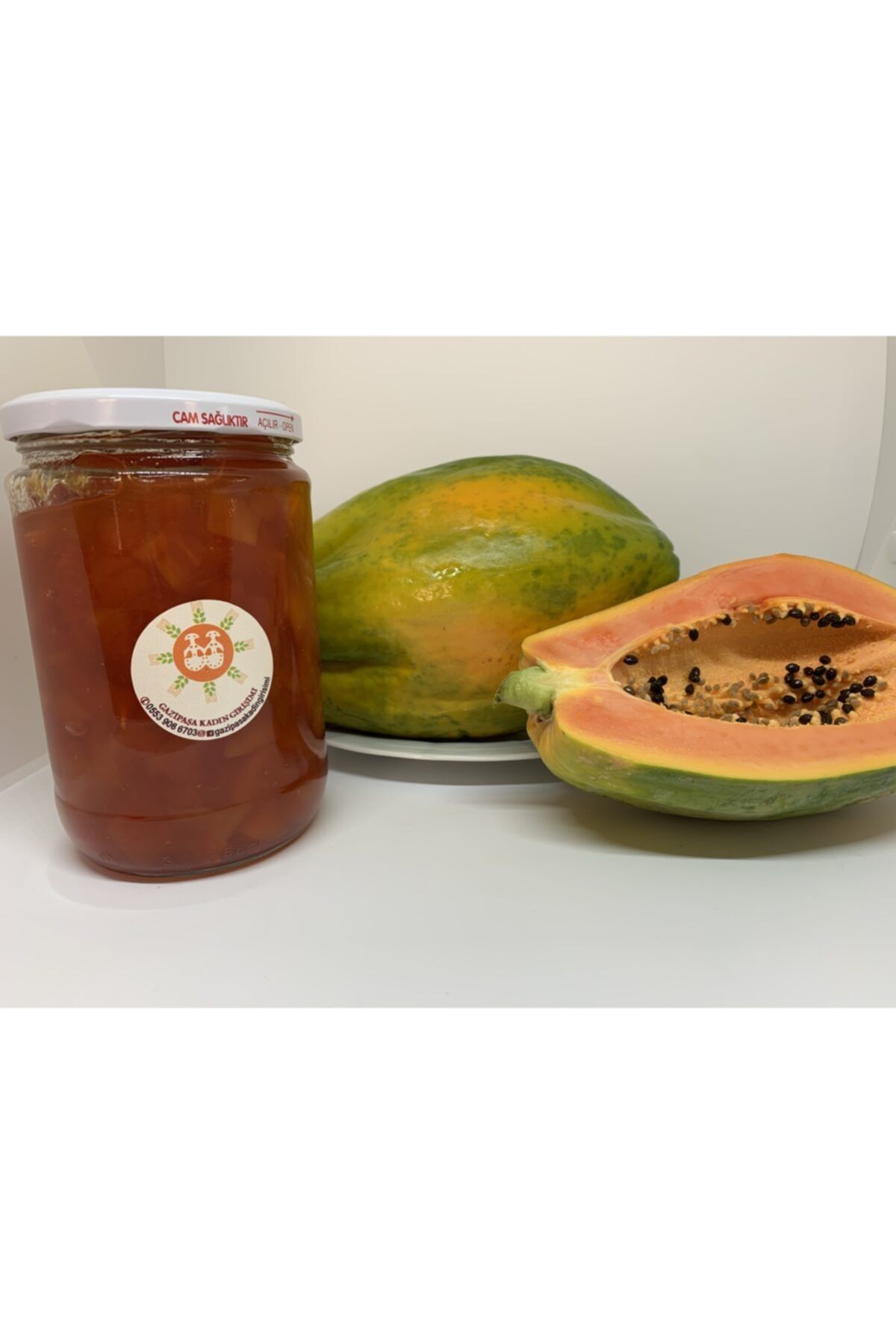 Gazipaşa Kadın Girişimi Papaya Reçeli 720 Gr.
