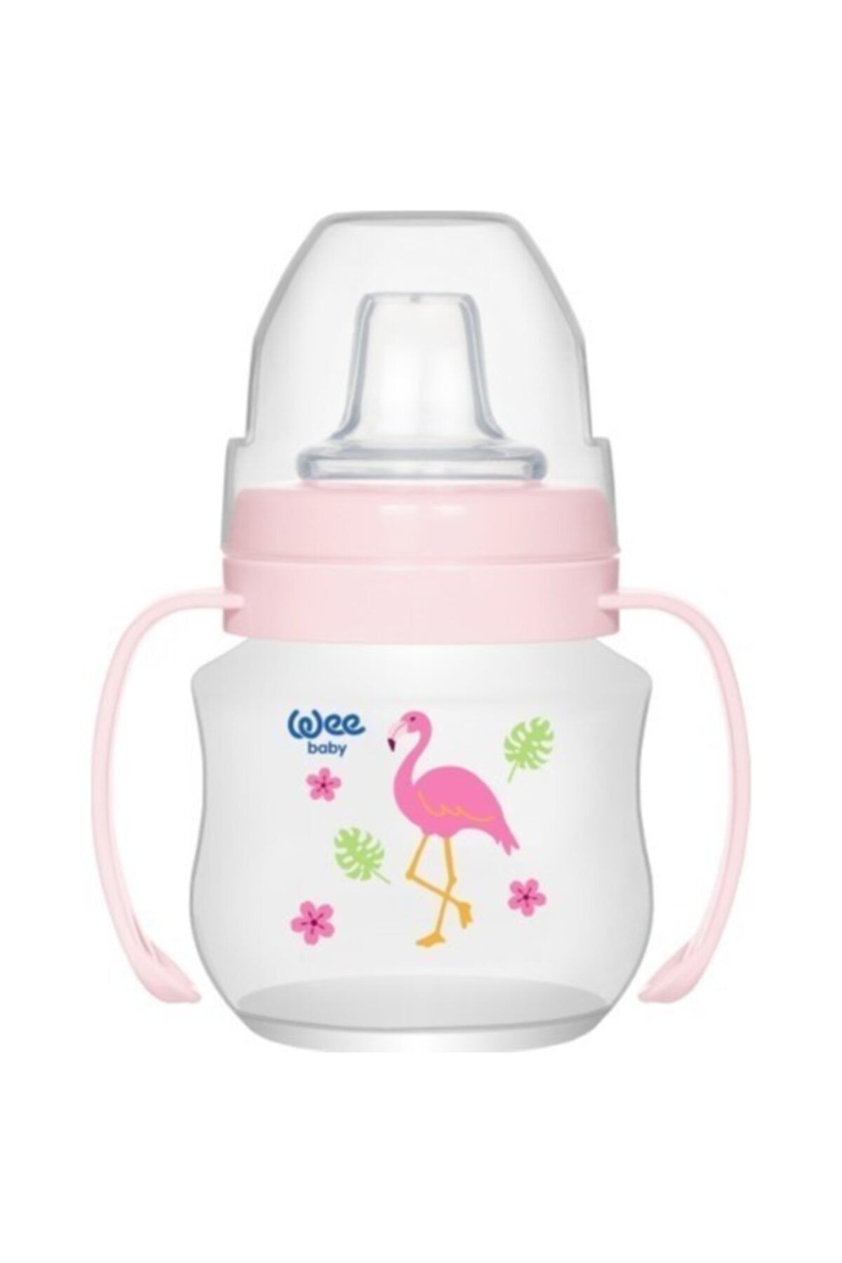 Wee Baby Prime Wee Baby Akıtmaz Kulplu Pp Bardak 125 Ml - Pembe