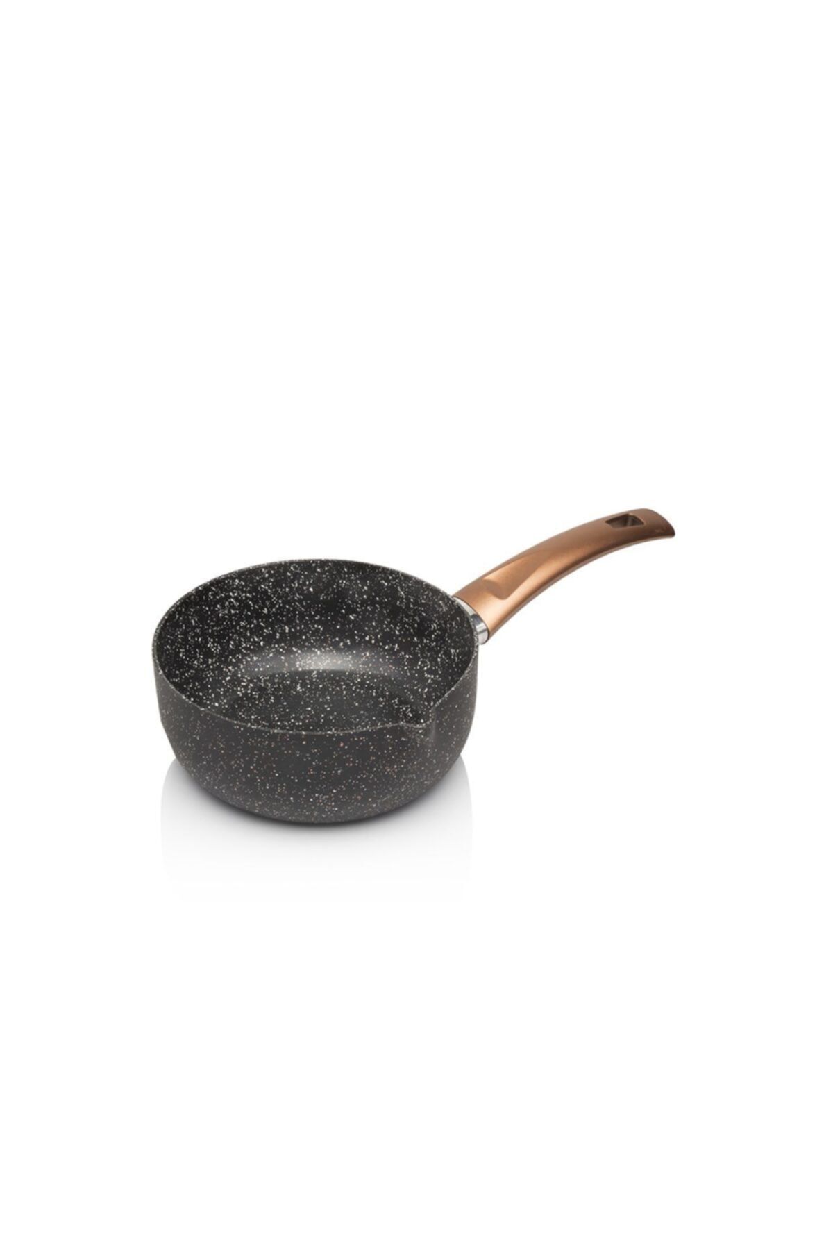 Laviyosa 16 Cm Mat Siyah Granit Sütlük