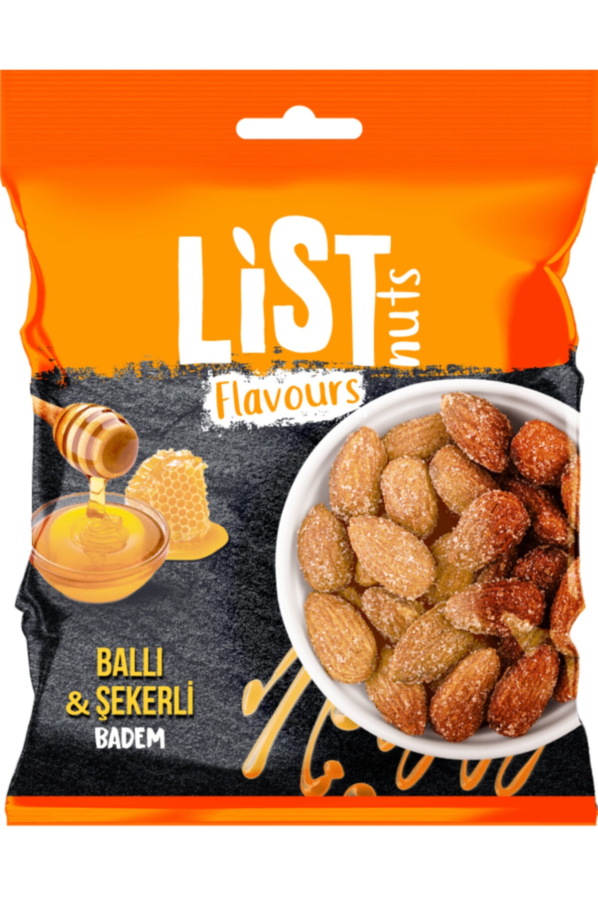 List Flavours Ballı & Şekerli Badem 100 G