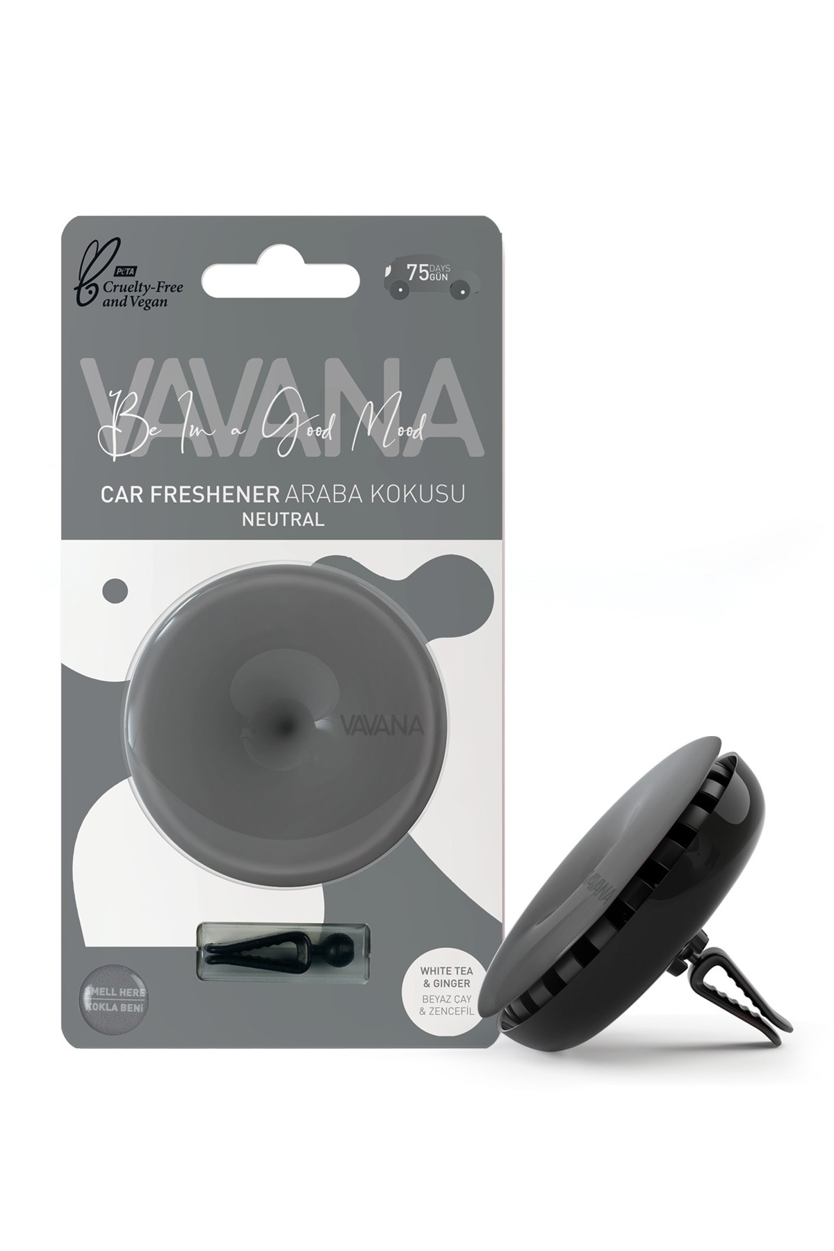 VAVANA Be In A Good Mood Araba Klima Kokusu - Neutral