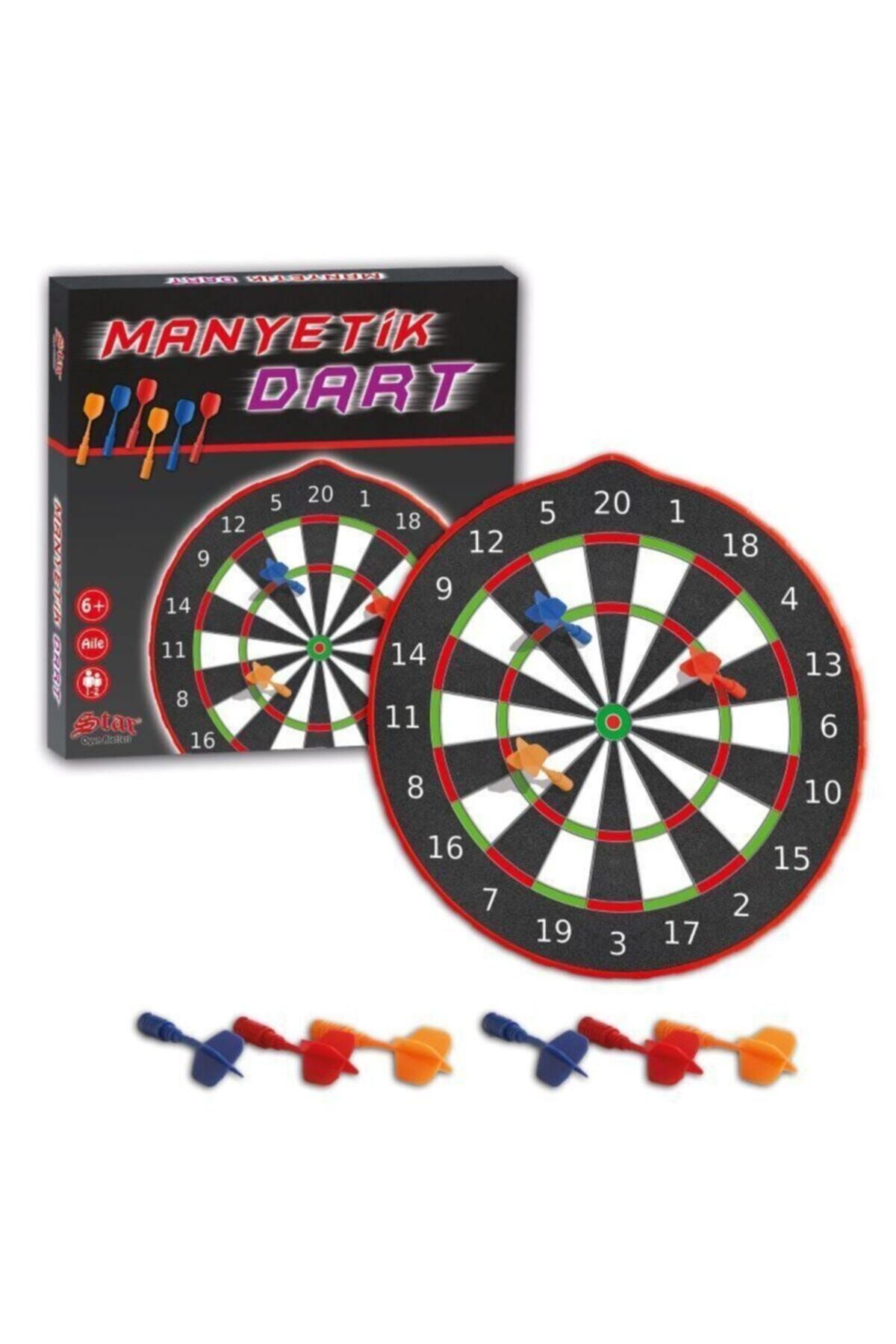 Star Oyun Aletleri Kutulu Manyetik Dart Oyunu (anlat Bakalım Kart Oyunu Hediyeli)