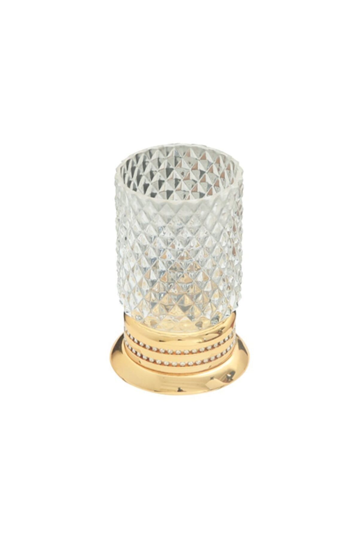 Pure Concept Crystal / Pvd Gold Set Üstü Diş Fırçalık