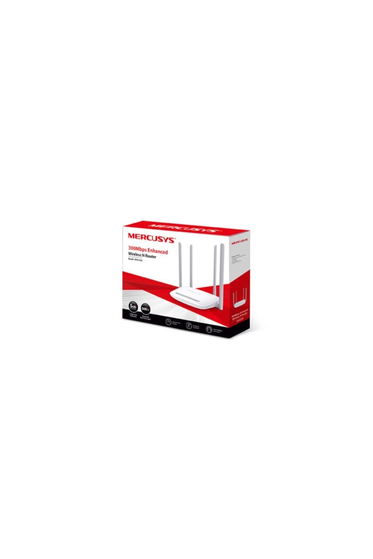 Mercusys Mw325r 4 Port 300mbps Geliştirilmiş Wifi Router 4x5dbi