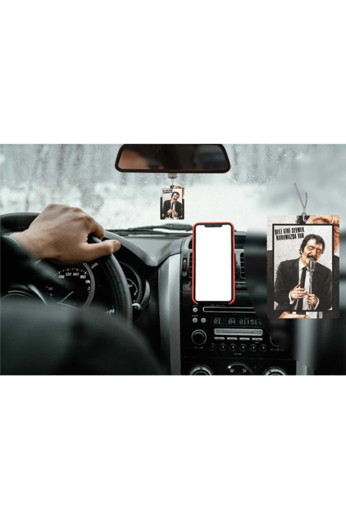 PROMOSYONİK Müslüm Gürses Özel Tasarımlı Oto Kokusu