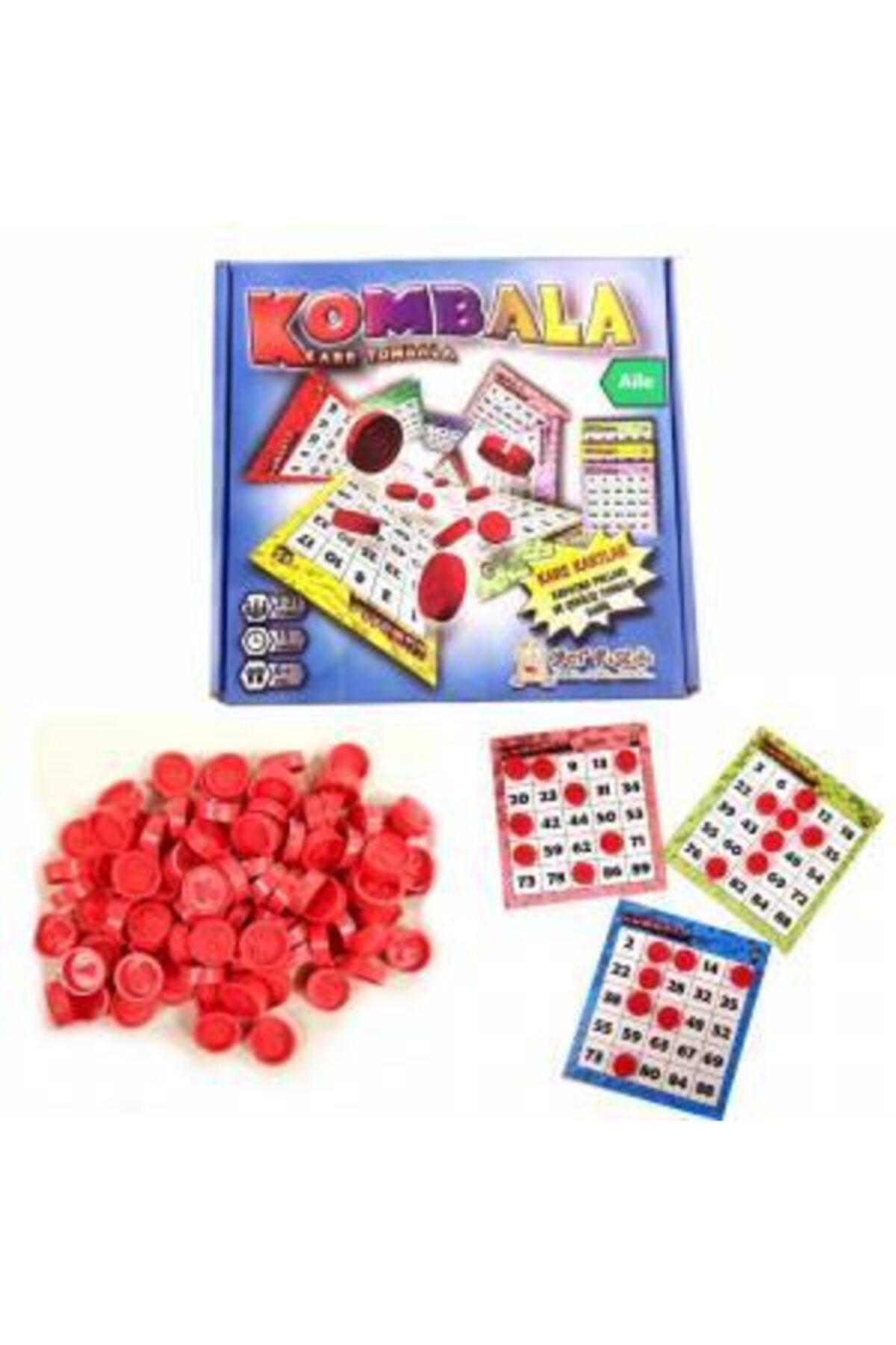 Hobby Yeni Nesil Kare Tombala Eğlenceli Aile Oyunu