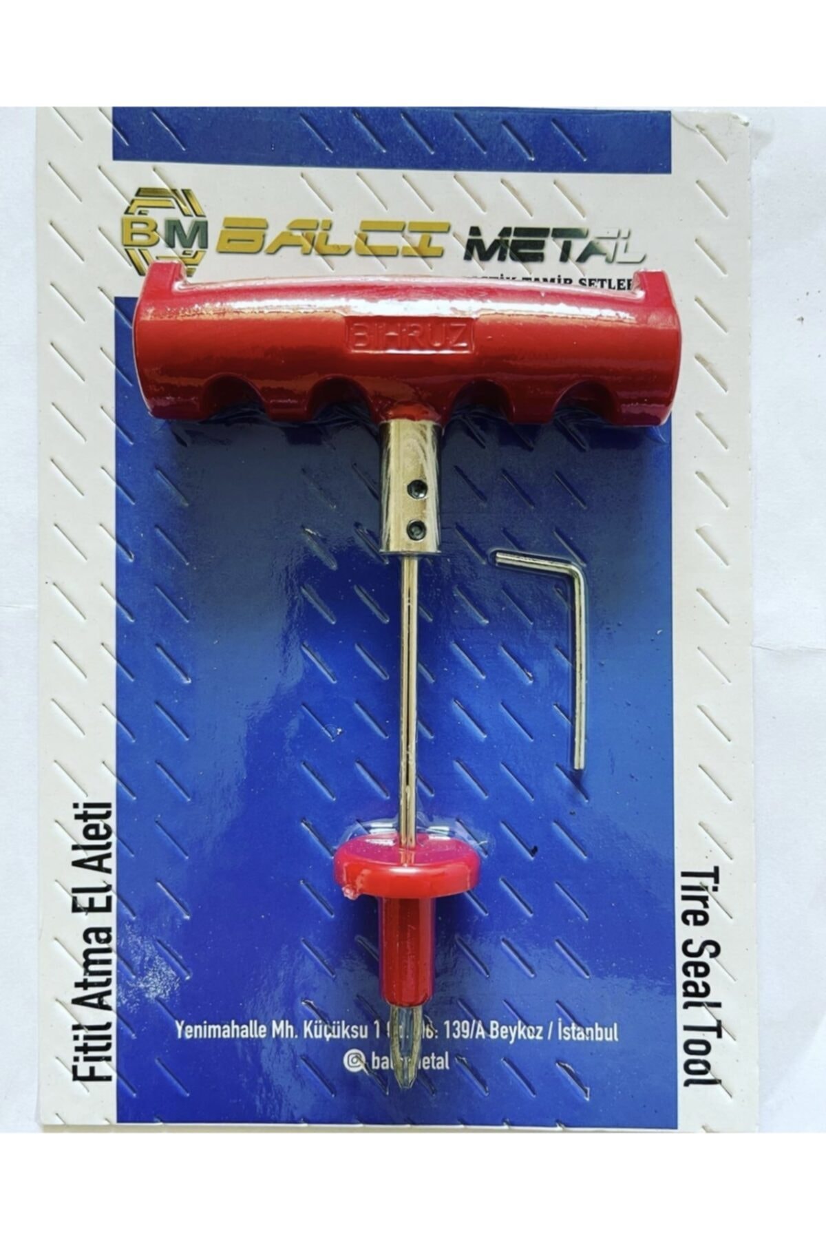 BALCI METAL Plastik El Aleti Fitil Atma