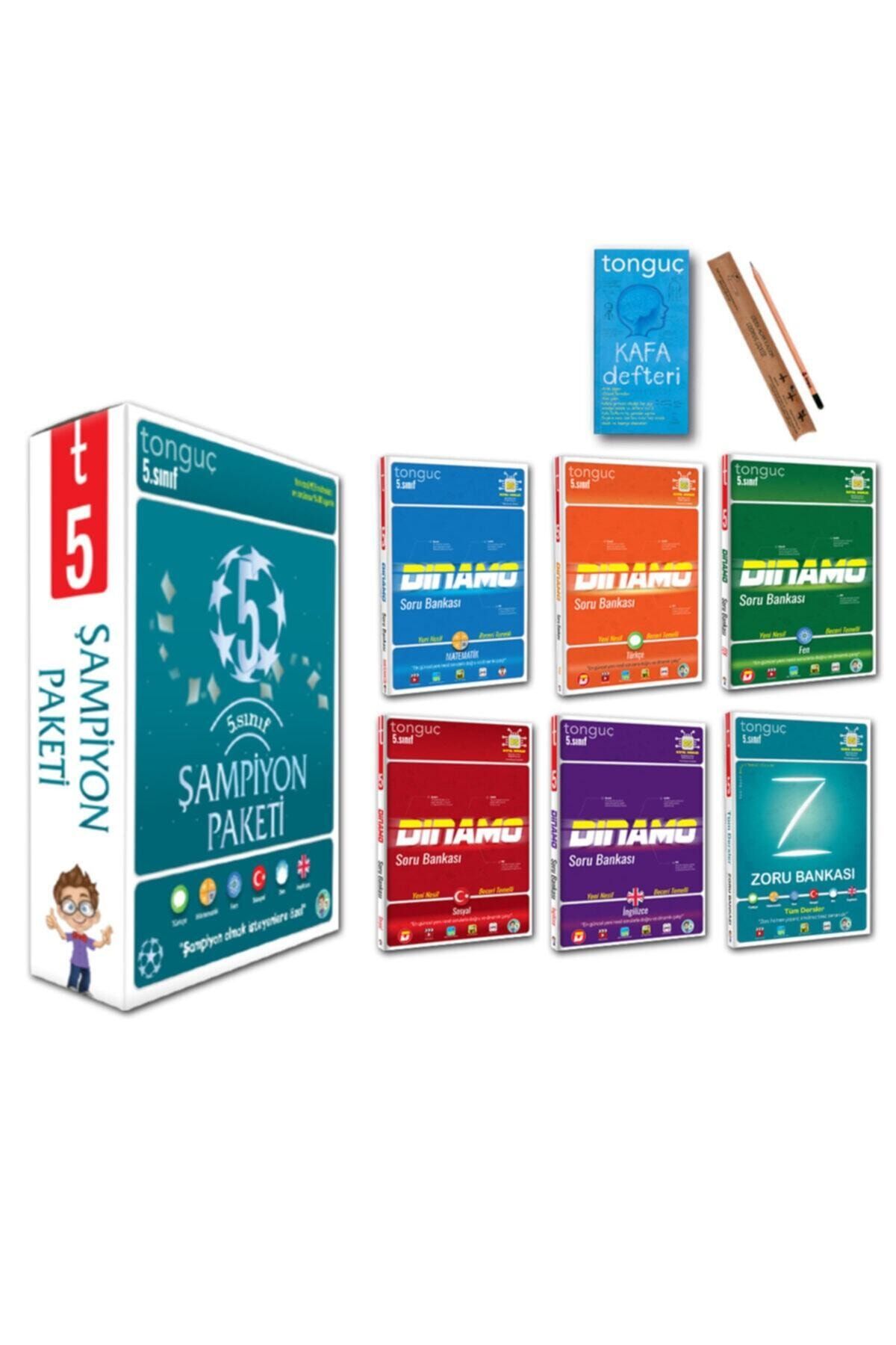 Tonguç Akademi Tonguç 5. Sınıf Şampiyon Paketi Set 6 Kitap 2021 - 2022