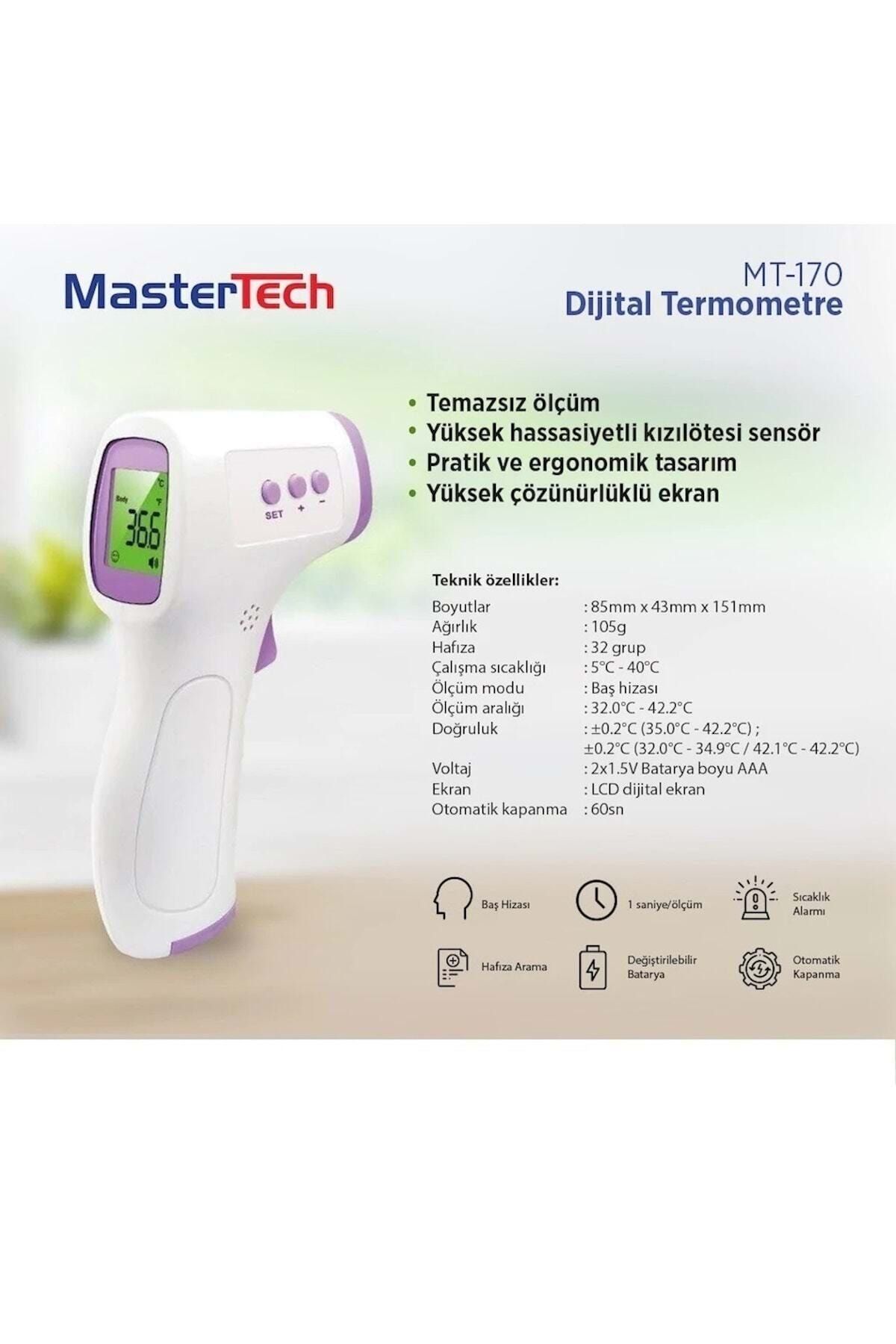 Mastertech Mt-170 Ir Ateş Ölçer