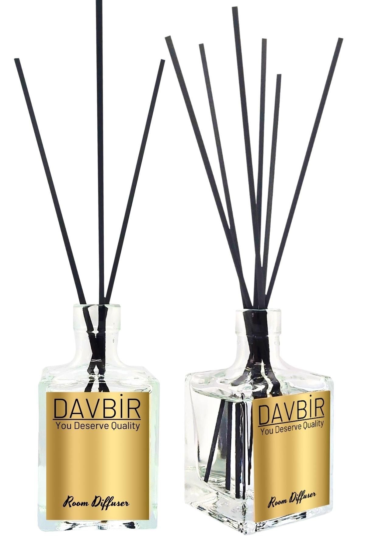 Davbir Terre D Hermes Bambu Çubuklu Oda Kokusu Lüx Parfüm Bazlı Seri Oda Difüzörü Dekorasyon 120ml