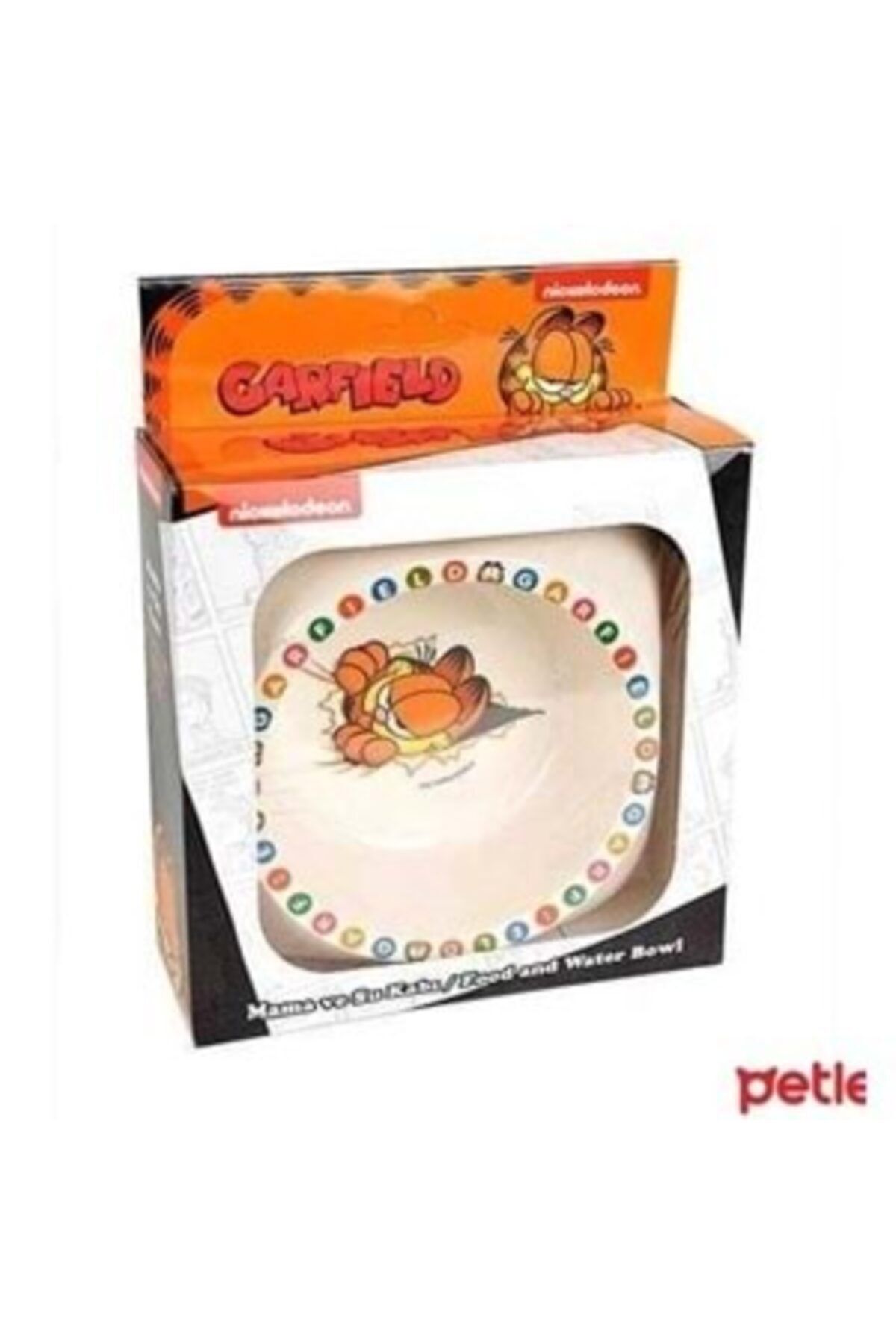 GARFIELD Tekli Mama&su Kabı Beyaz Ve Sarı