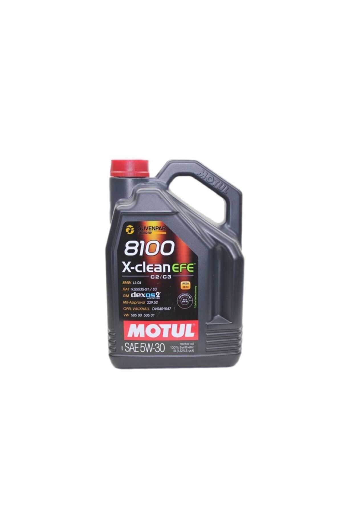 Motul 8100 X-clean Efe 5w30 Dexos2 Partiküllü Motor Yağı 5lt -305-109471