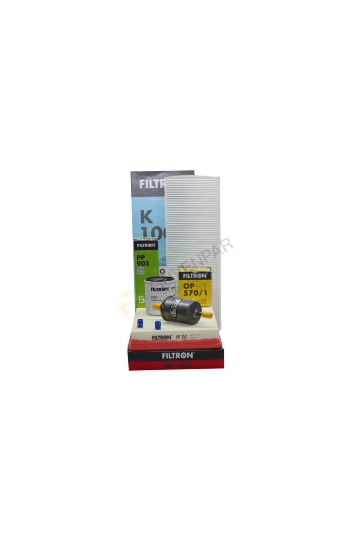 Filtron Opel Vectra B 1.6 2.0 Benzinli Bakım Filtre Seti Flt.060