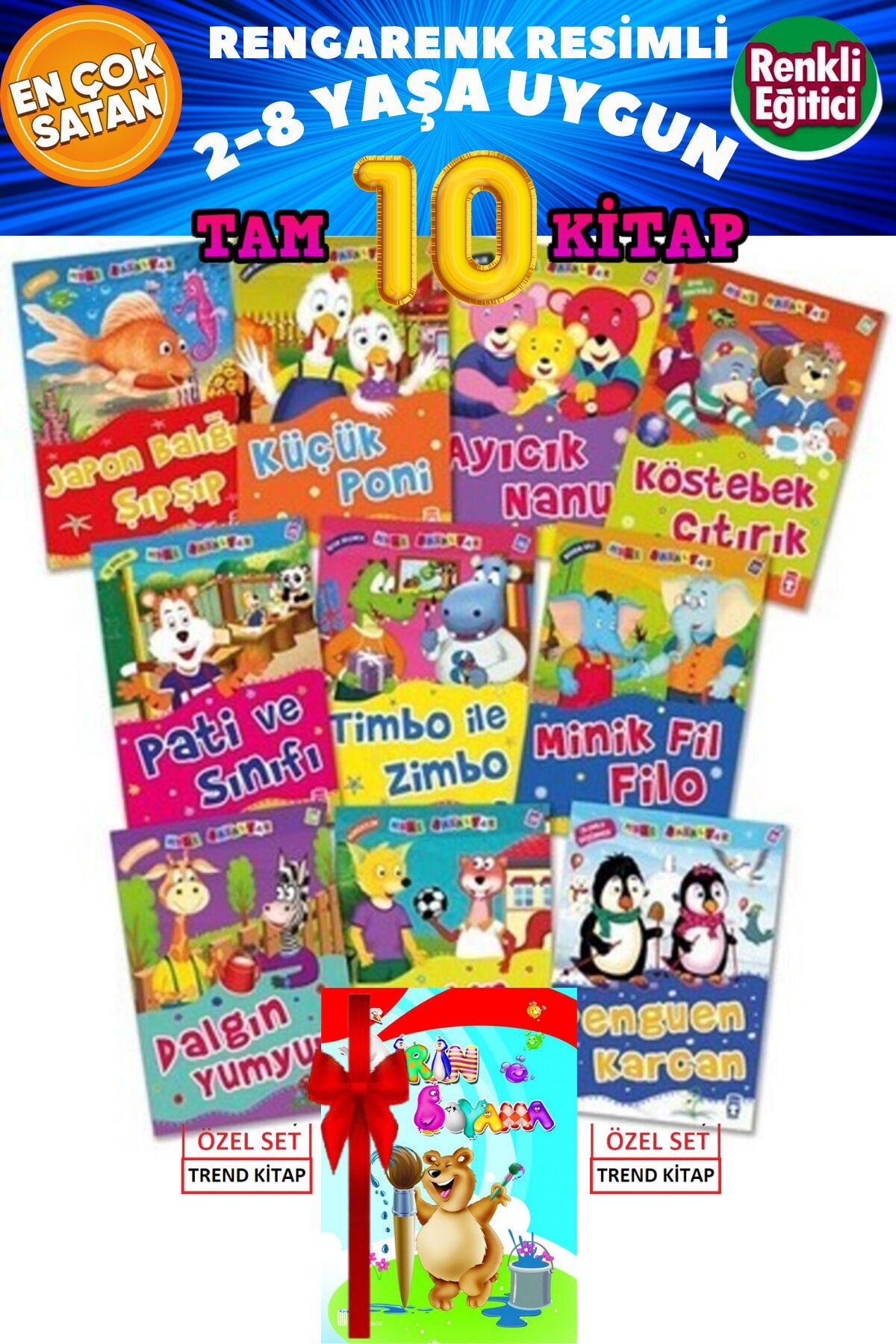 Timaş Çocuk Yayınları Mini Masallar Serisi 3 / Timaş Çocuk