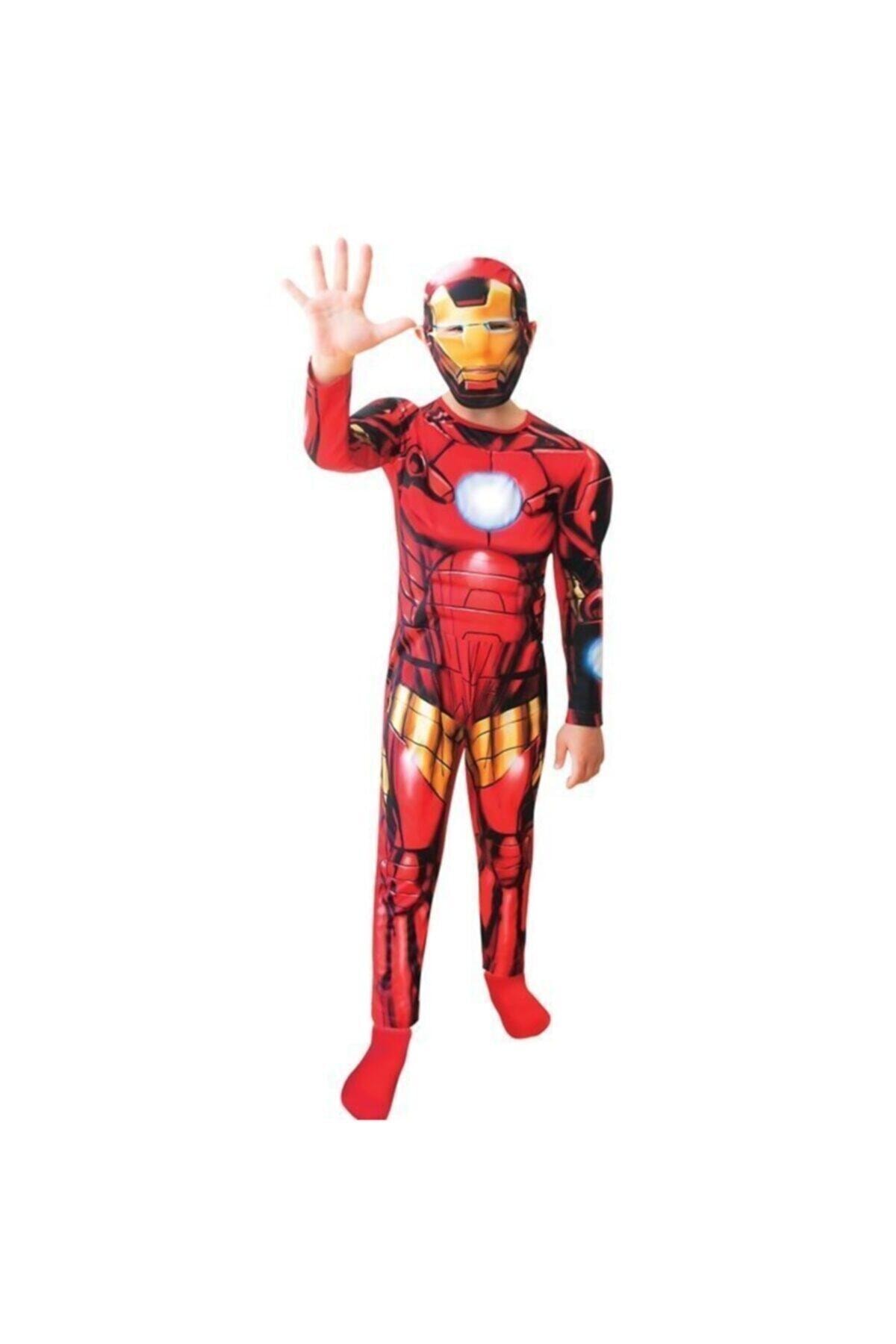 MEGA Kostüm Ironman Basic Kostüm 7-9 Yaş