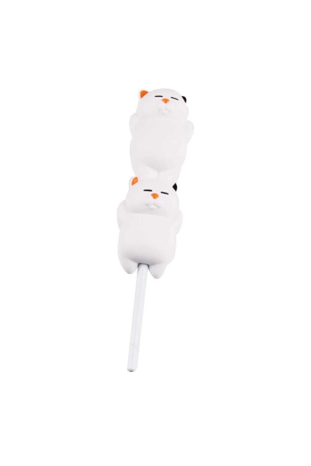MorArt Kedili Squishy Kalem Oyuncak Yavaş Yükselen Sukuşi Kalem
