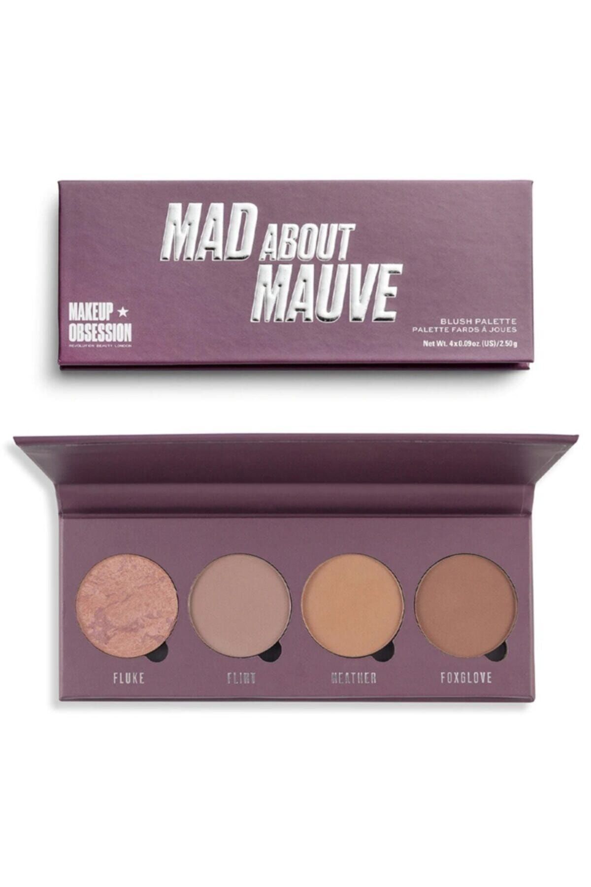 Makeup OBSESSION Allık Paleti - Makeup Obsession Mad About Mauve Blush Palette