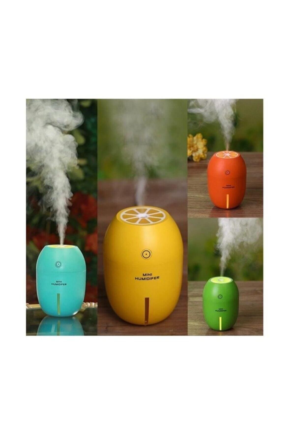 Home En Siga Limon Tipi Hava Nemlendirici Işıklı Buhar Makinesi 7