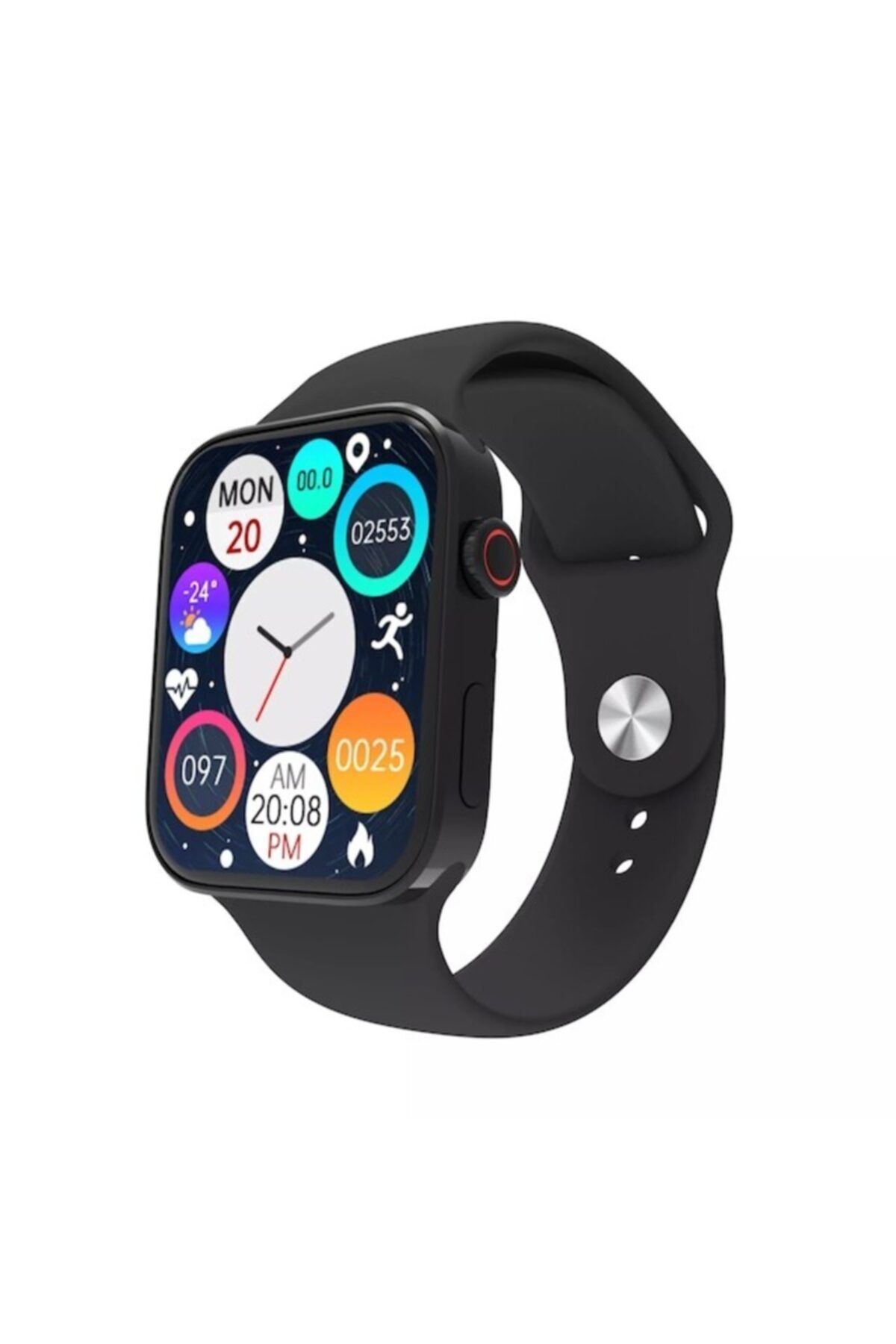 Vefa Smart Watch 7 Akıllı Saat Nabız Ve Adım Sayar Çok Fonksiyonlu Ios Ve Android Uyumlu