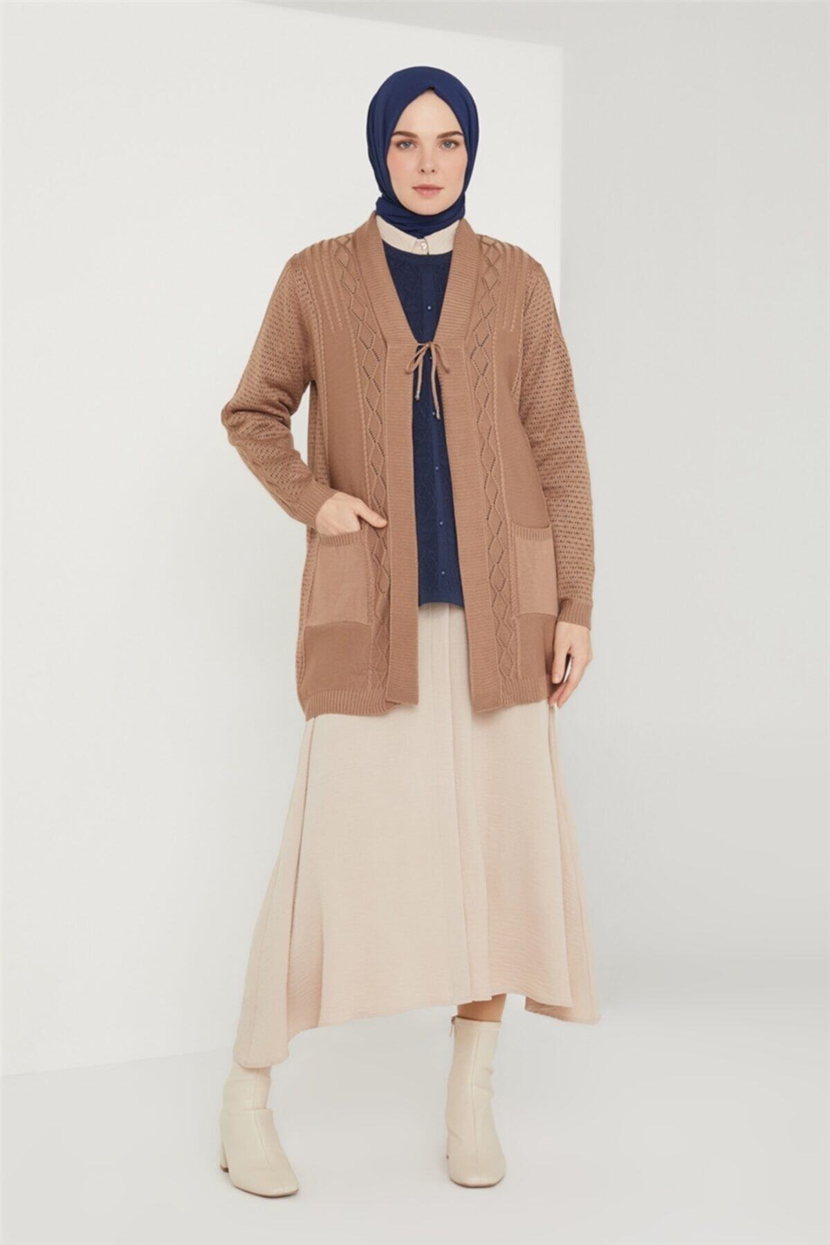 Armine Hırka 21kd9005 Vizon