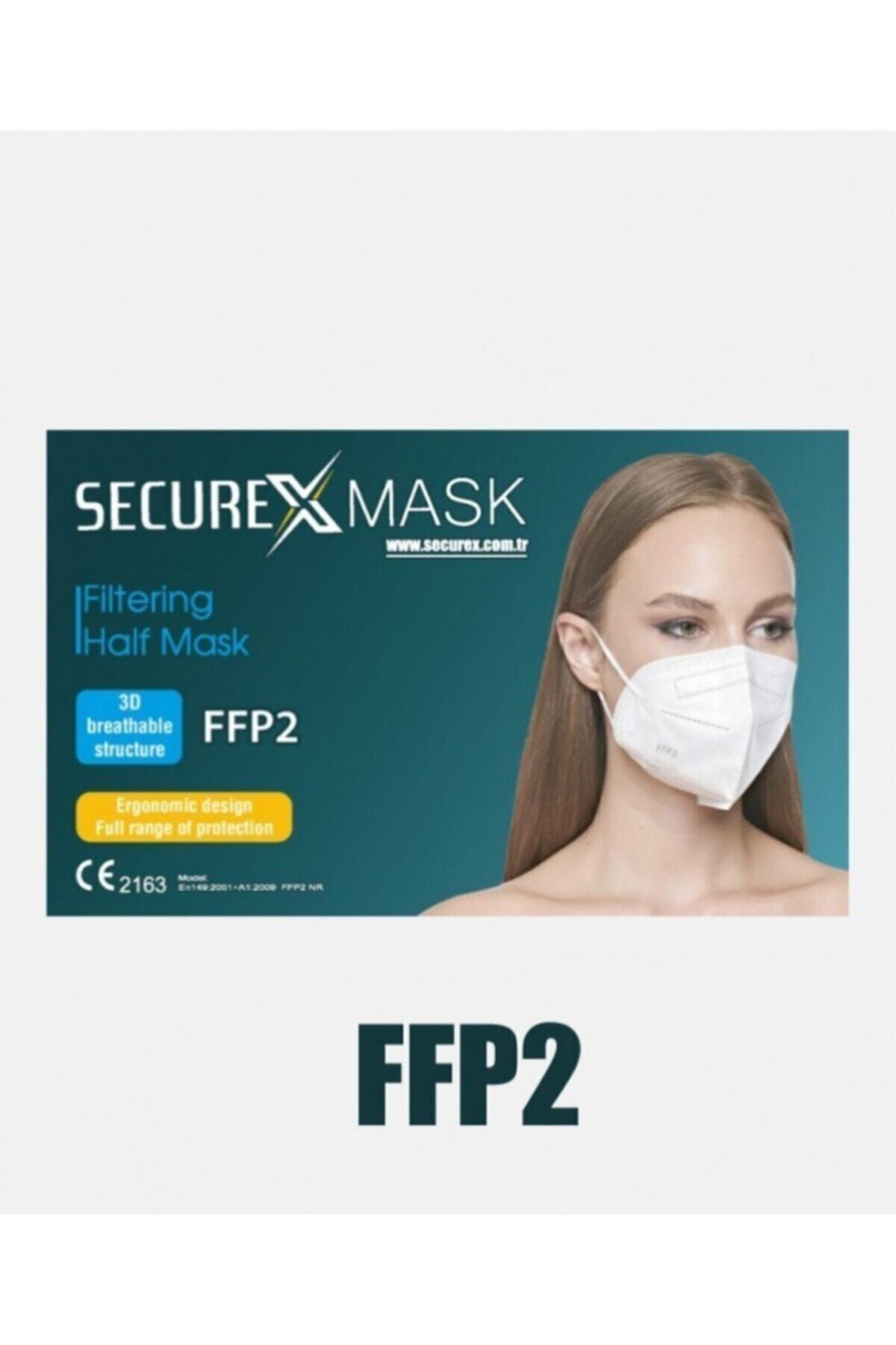 SECUREX MASK Securex Ffp2 Nr Özellikli Ce Maske 50'li