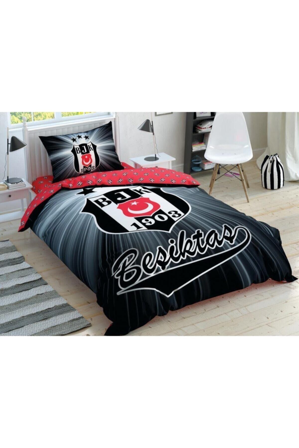 Taç Beşiktaş Light Glow Lisanslı Nevresim Takımı Tek Kişilik