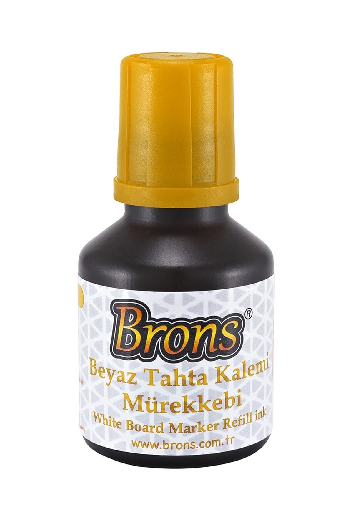 Brons Beyaz Tahta Kalem Mürekkebi 30 Ml Sarı (br-383)