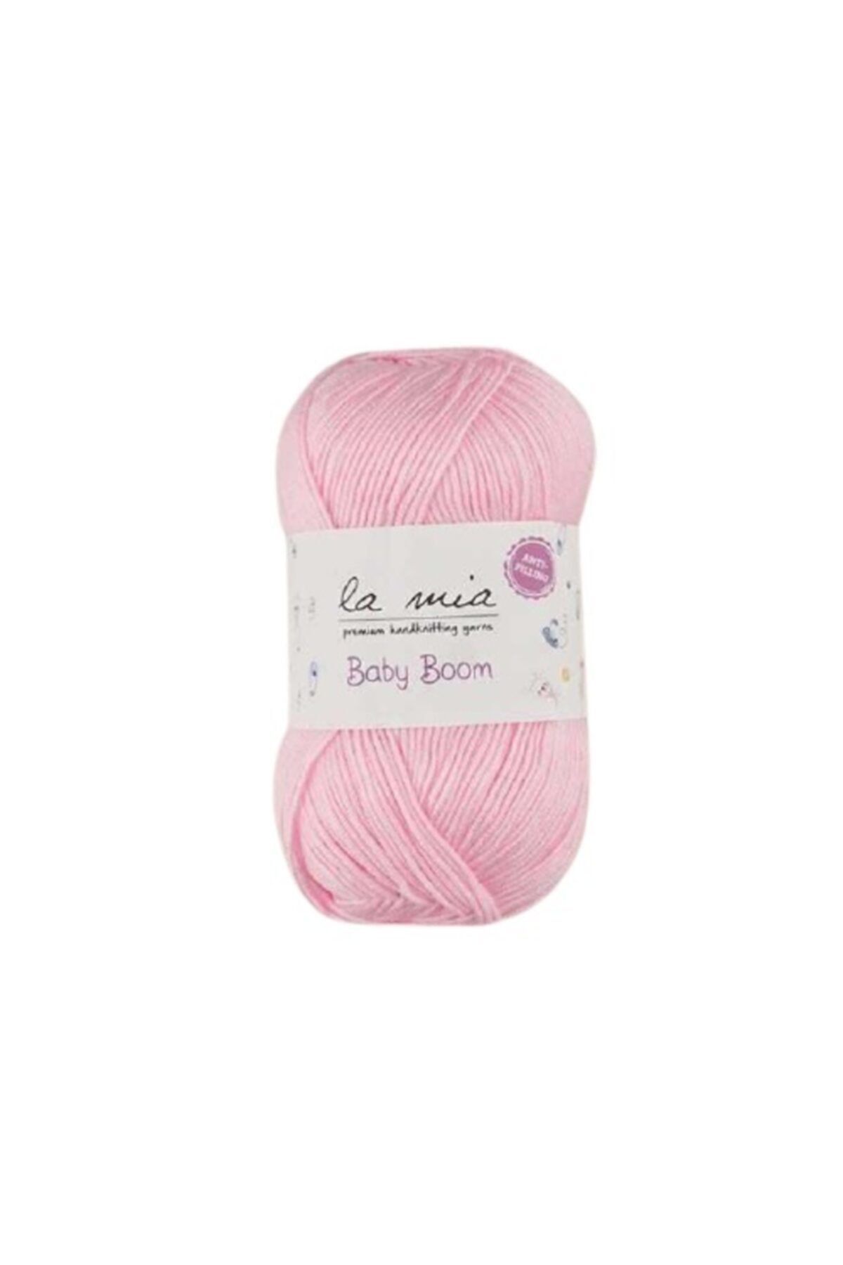 La Mia Yarn Baby Boom Anti-pilling (tüylenmeme) Örgü Ipi Pembe 782
