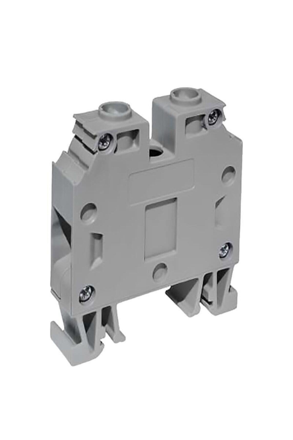 onka 1002 Gri Mrk 1,5mm² Vida Bağlantılı Ray Klemens 10 Adet