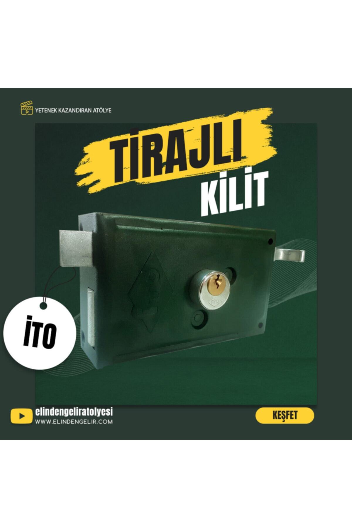 İto Silindirli Tirajlı Kilit 140 Mm