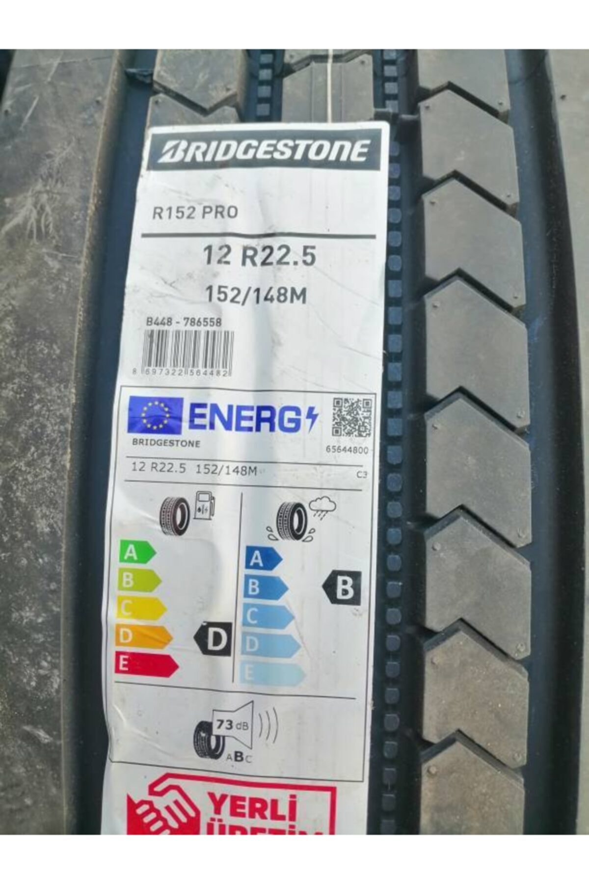 Bridgestone 12r22,5 R152 Asfalt Düz