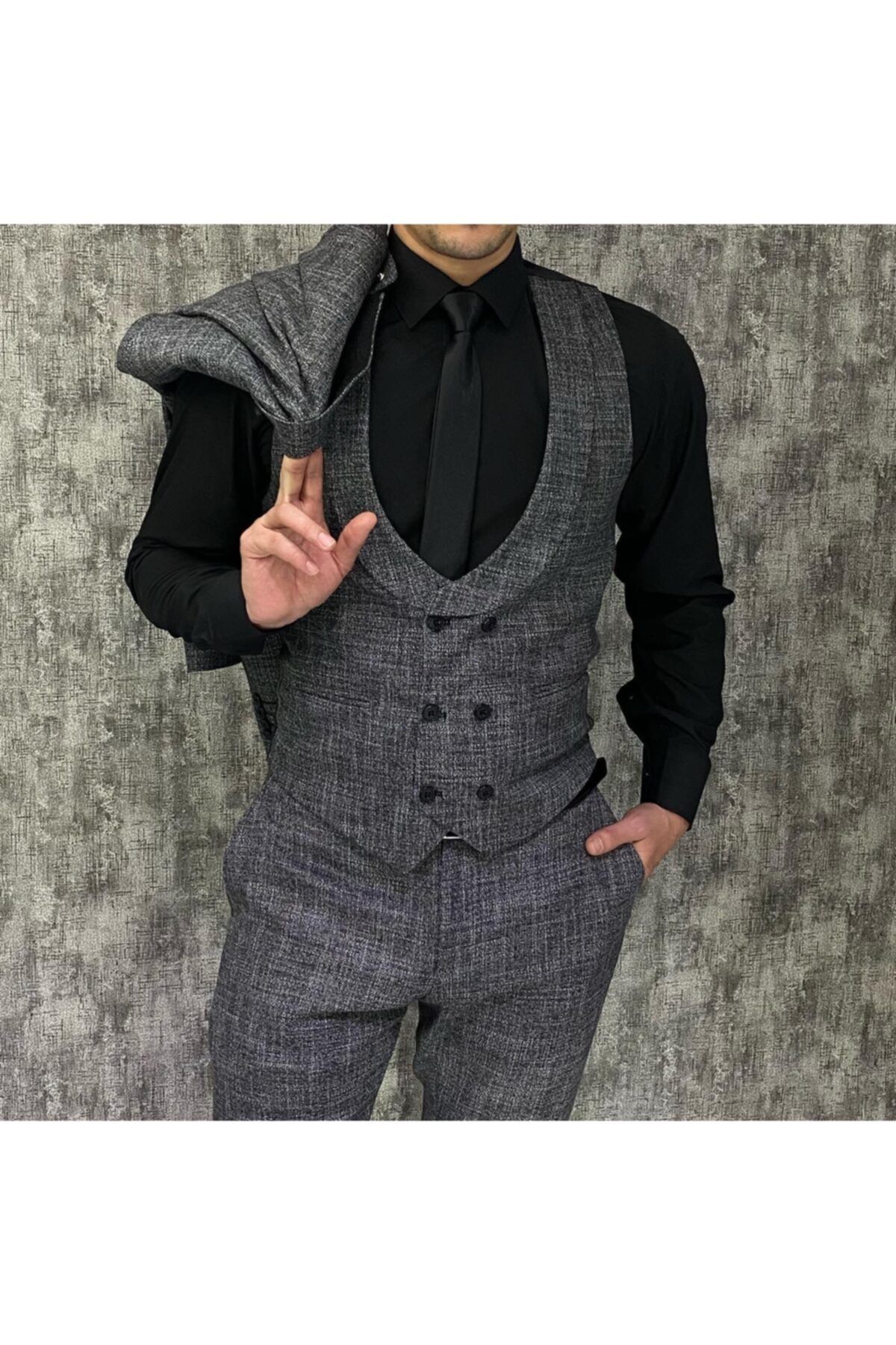 Terziayhan Slim Fit Takım Elbise (kırçıllı)