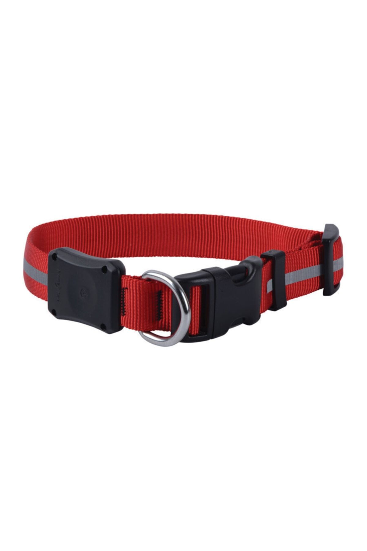 JokerPetShop Işıklı Tasma Kırmızı 3 Fonksiyonlu Köpeklere Özel