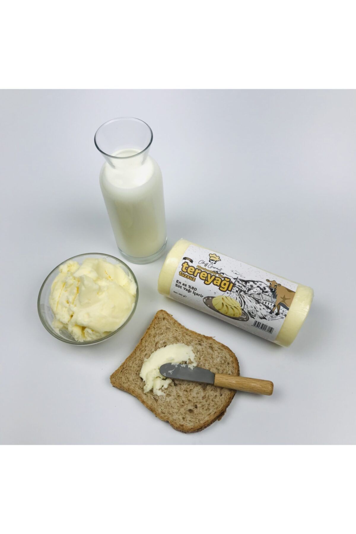 cheff gourmet - Tereyağı (tuzsuz) 500 Gr