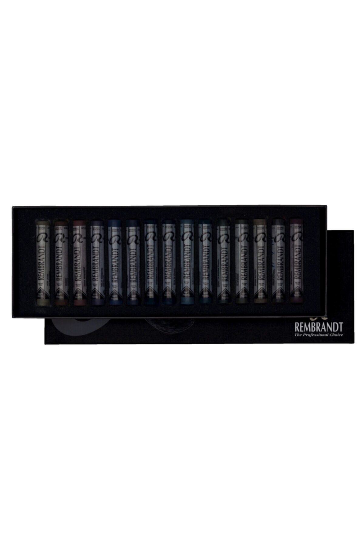 Rembrandt Soft Pastel Boya : Dark Set 15 Renk (tam Boy)