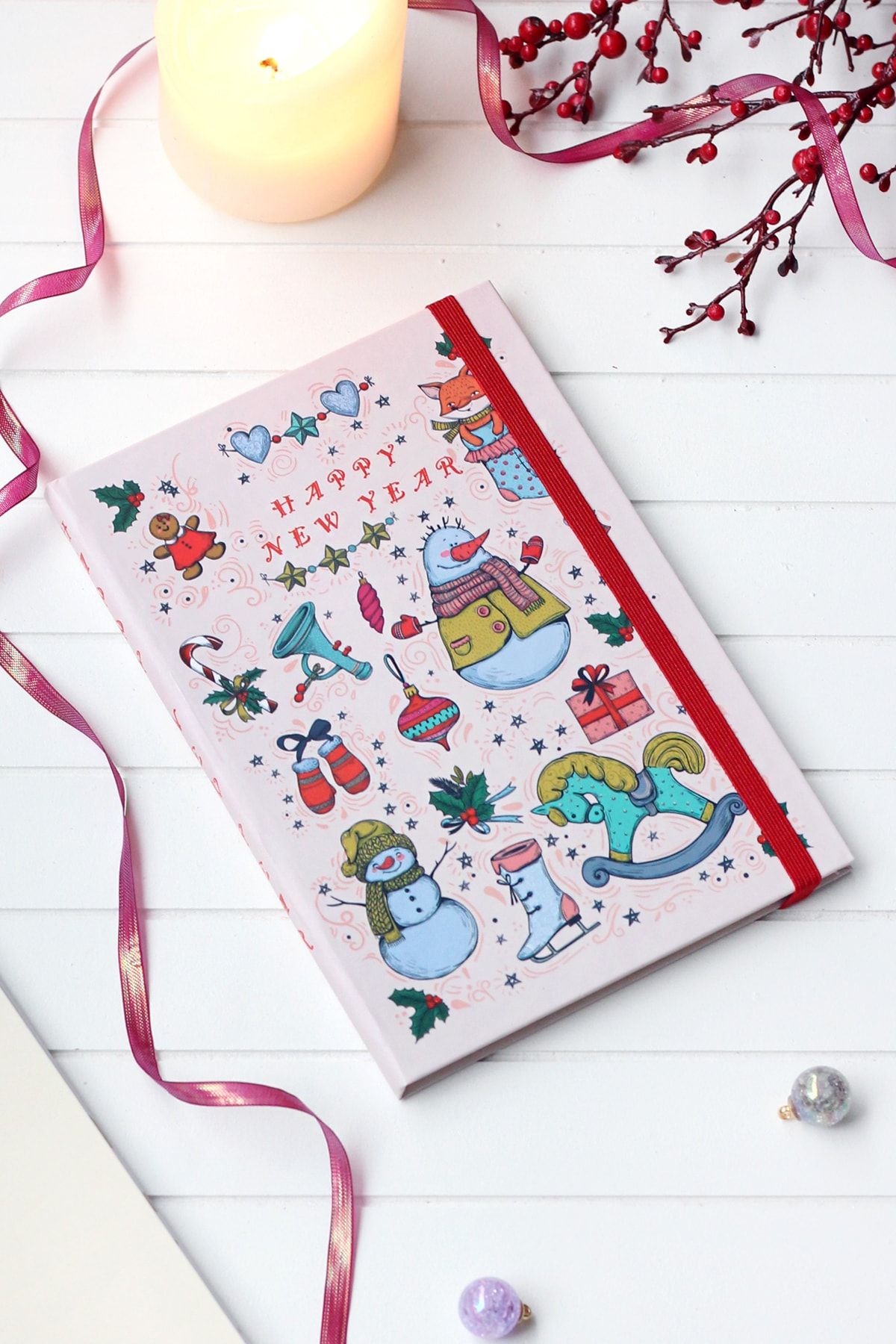 Funbou Yılbaşı Temalı Defter, Happy New Year