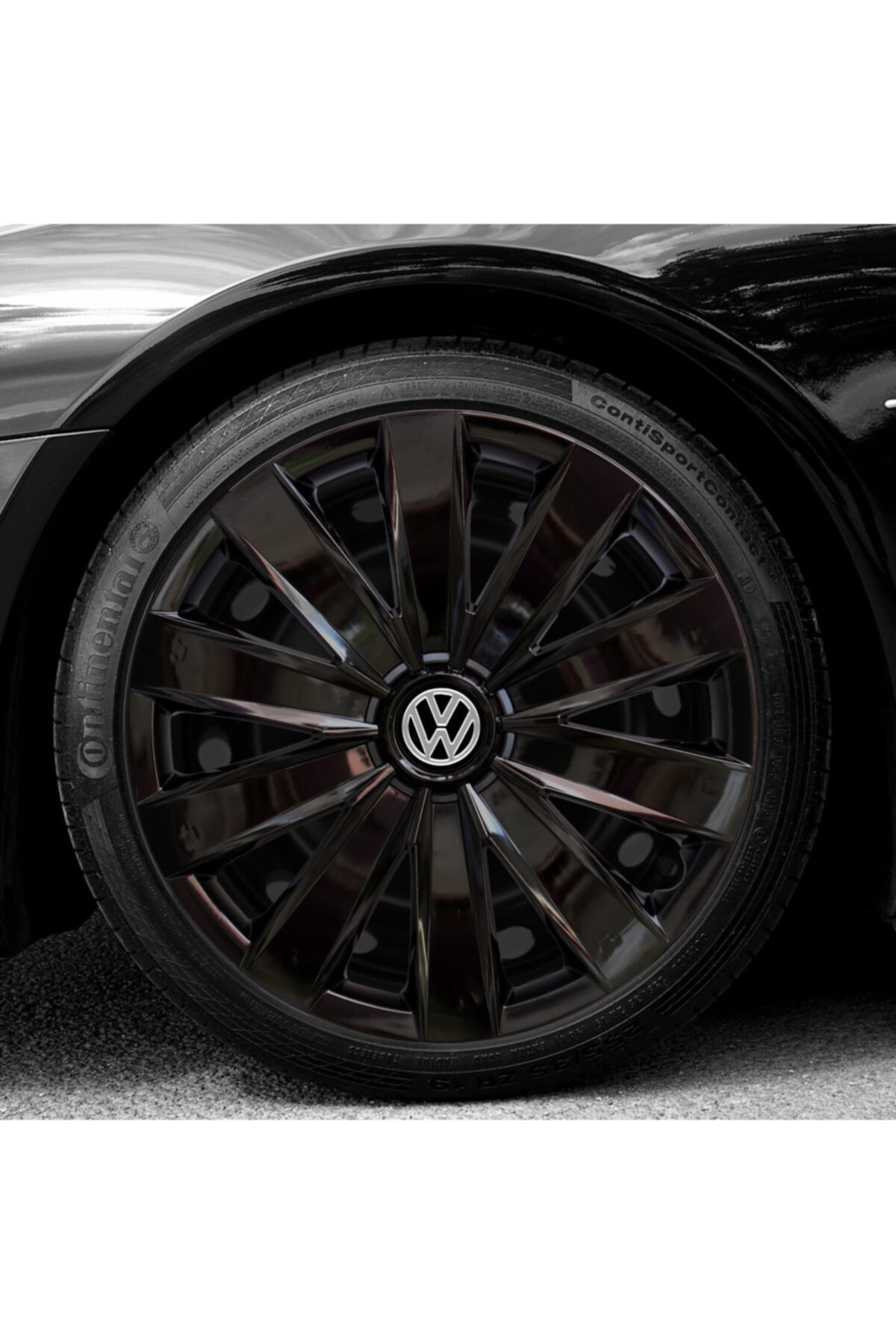 UÇAN AUTO Kırılmaz Volkswagen Jetta 16'' Inç Jant Kapağı 4 Adet 1 Takım 1006