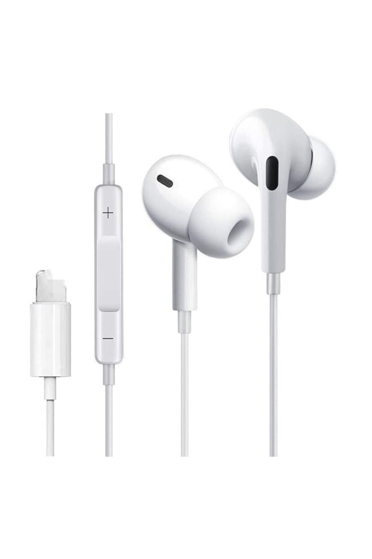 BERRE Iphone 13 12 11 X Uyumlu Pro Kablolu Kulaklık Lightning Earpods Kulaklık