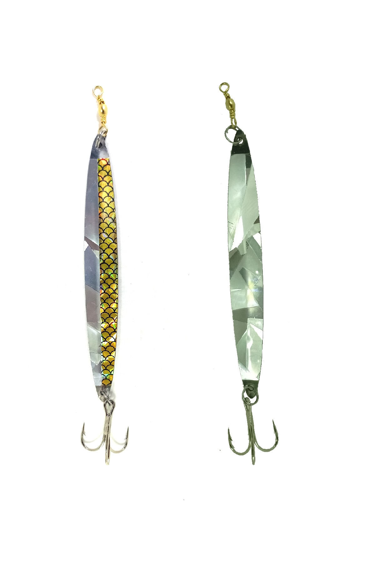 Kalama Lüfer Palamut Olta Kaşığı Gri-sarı 8.5cm - 10 Adet